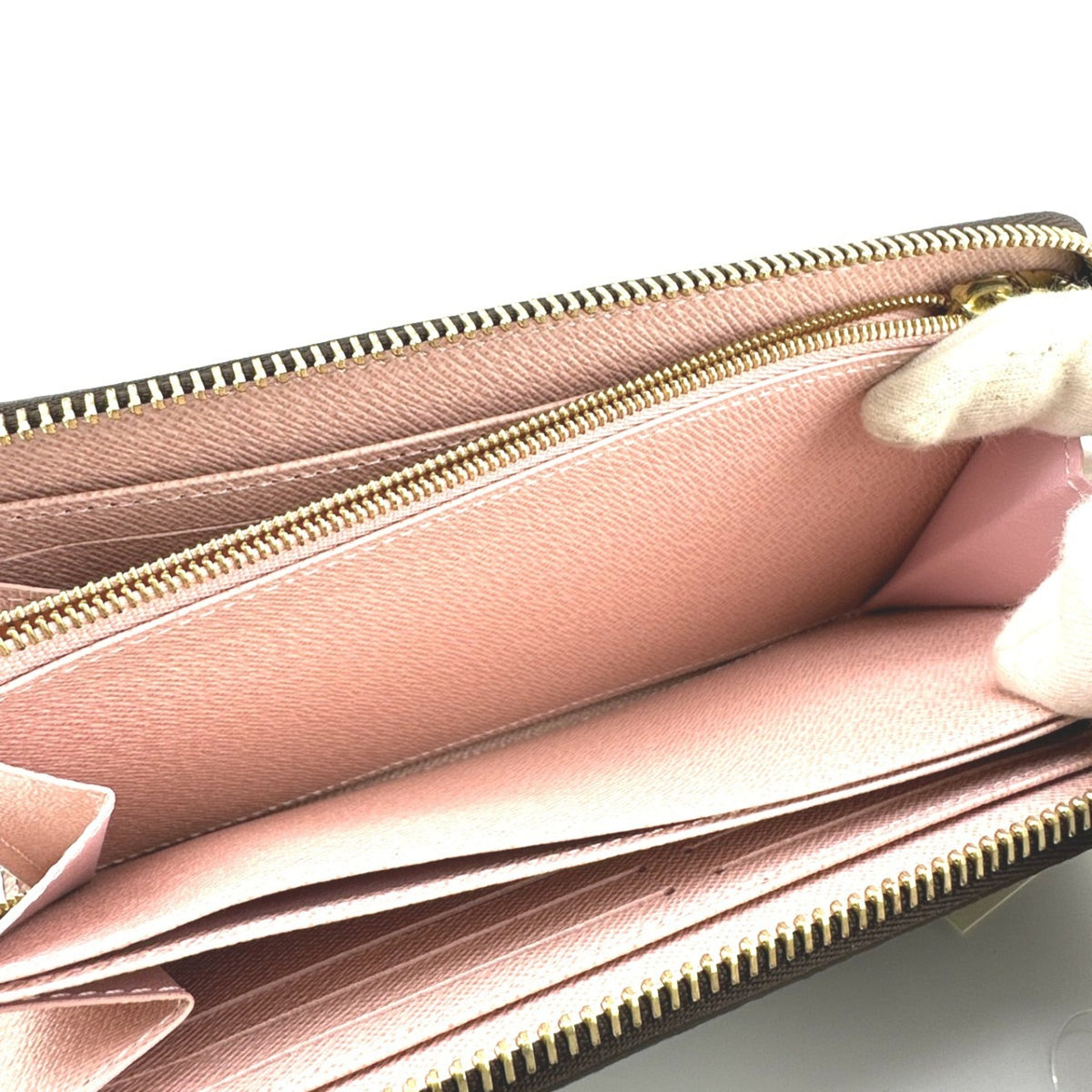 Louis Vuitton Monogram Rose Ballerine Monogram Long Wallet (Bi-Fold) (Pre-Owned)