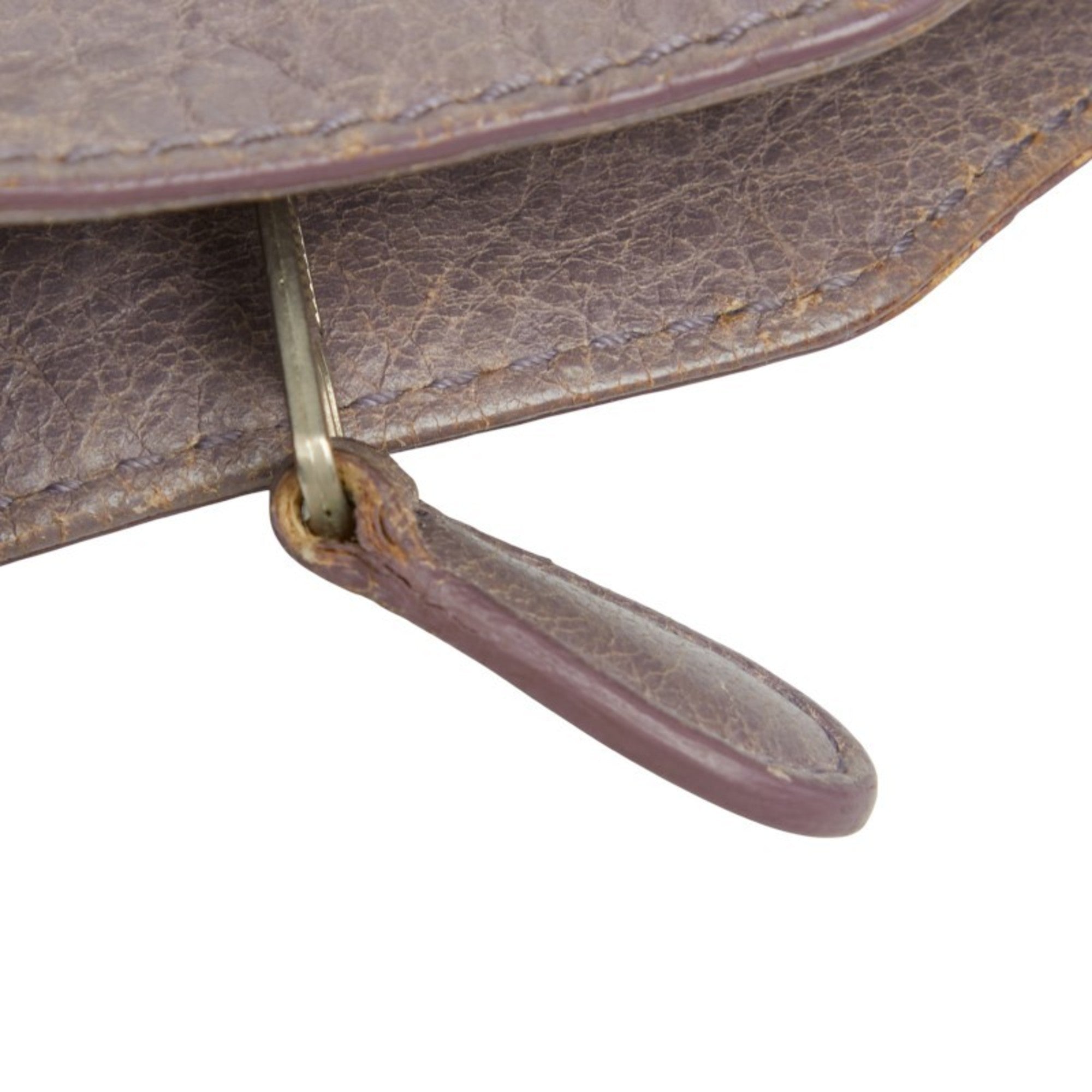 Balenciaga Purple Leather Shoulder Bag (Pre-Owned)