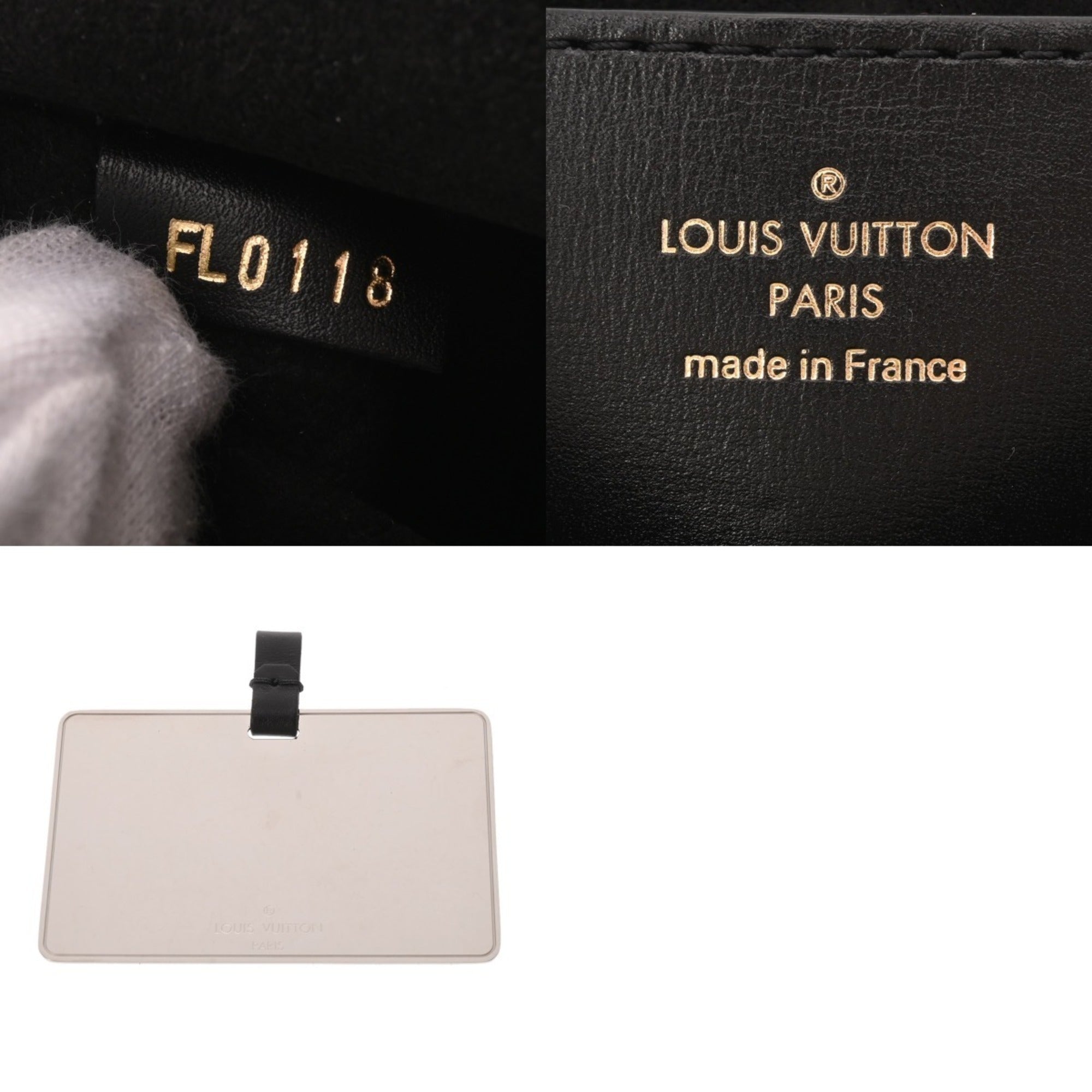 Louis Vuitton Black Brown Monogram Handbag (Pre-Owned)