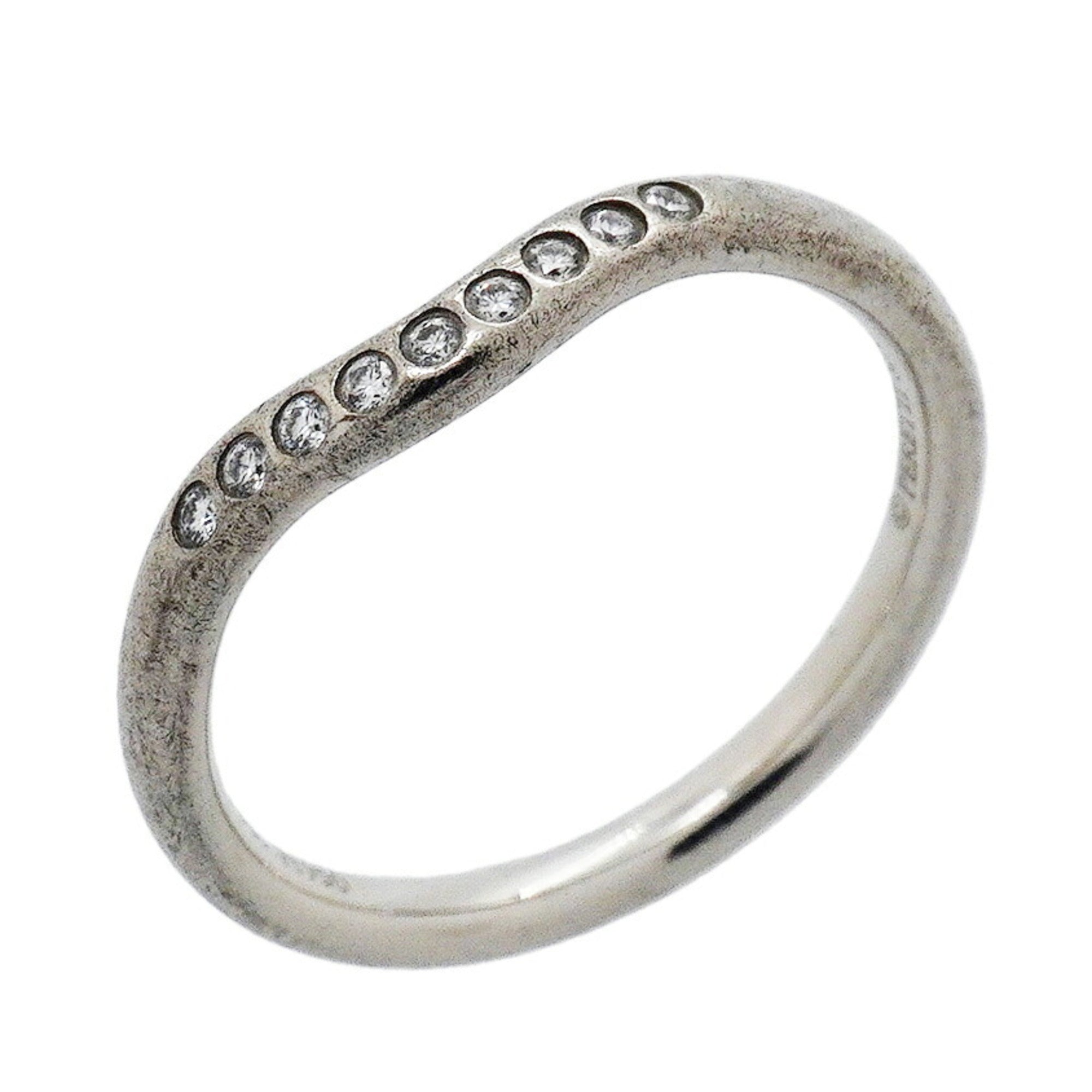 Tiffany Platinum 950 Band Ring (Pre-Owned)