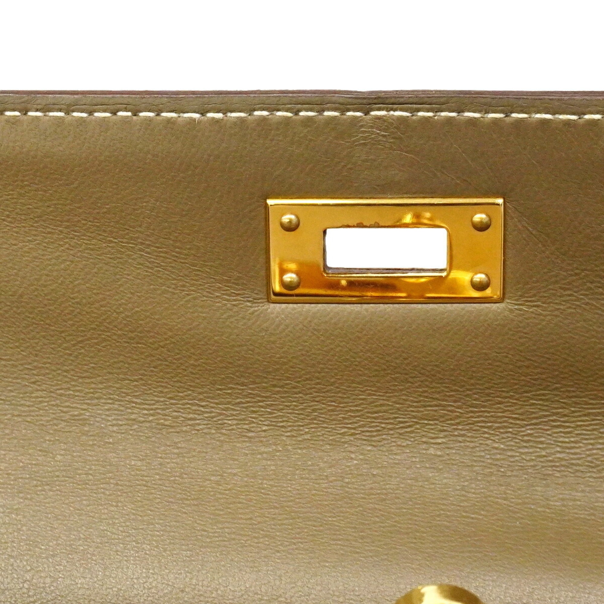 Hermes Etoupe Gray Shoulder Bag (Pre-Owned)
