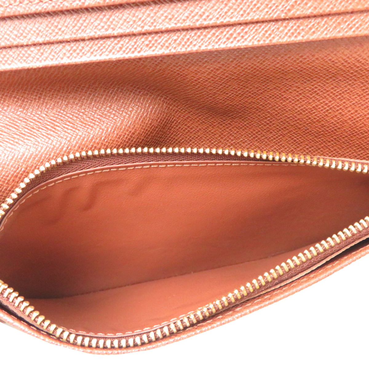 Louis Vuitton Brown Monogram Long Wallet (Bi-Fold) (Pre-Owned)