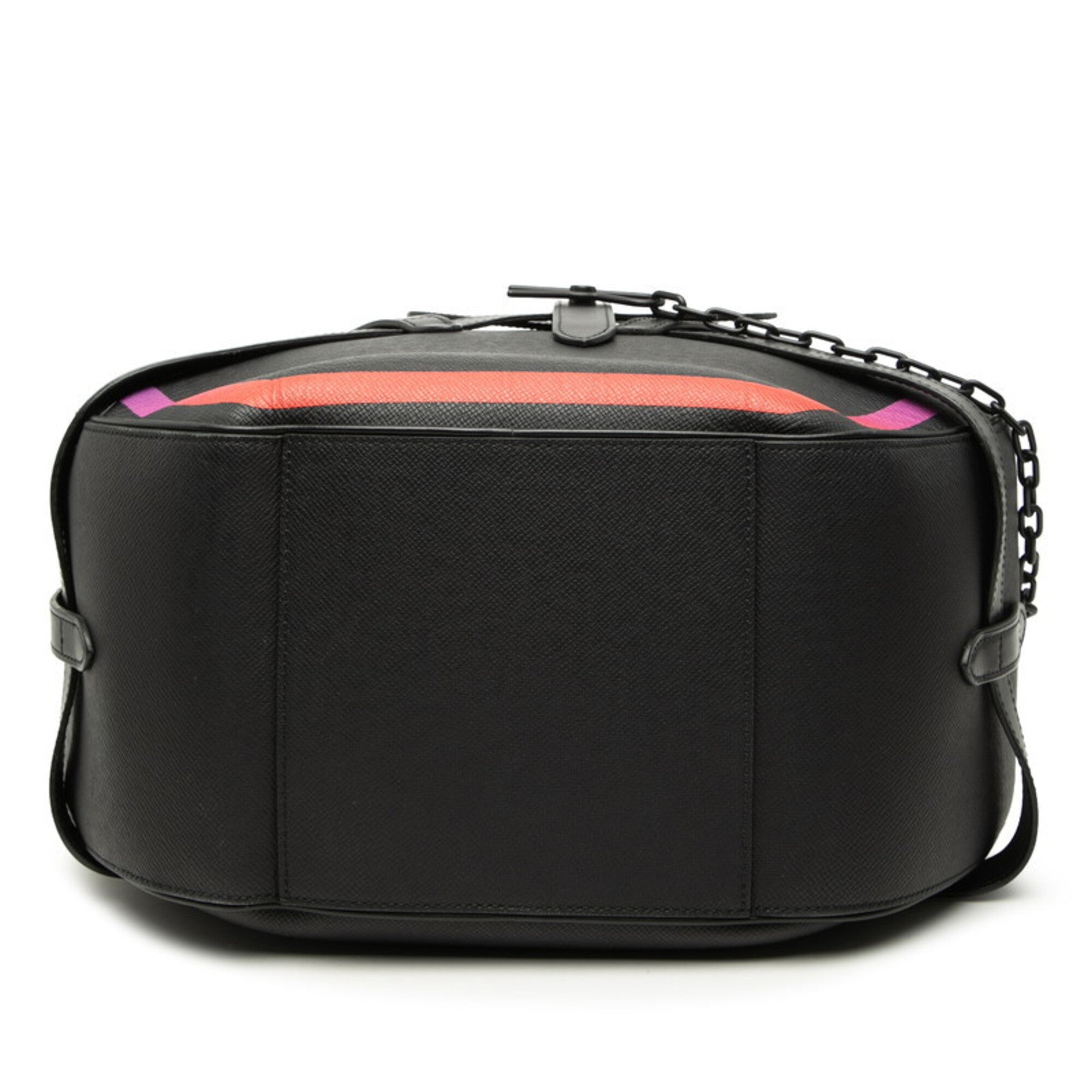 Louis Vuitton Black Multi-Color Leather Handbag Shoulder Bag (Pre-Owned)