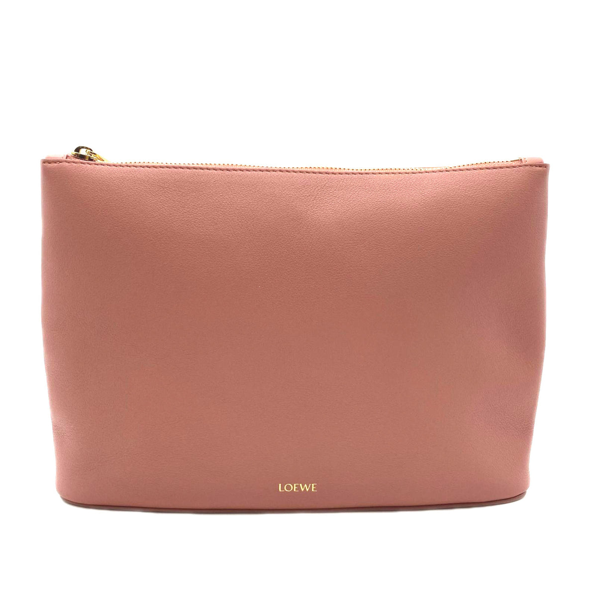 Loewe Pink Leather Clutch Bag (Pre-Owned)