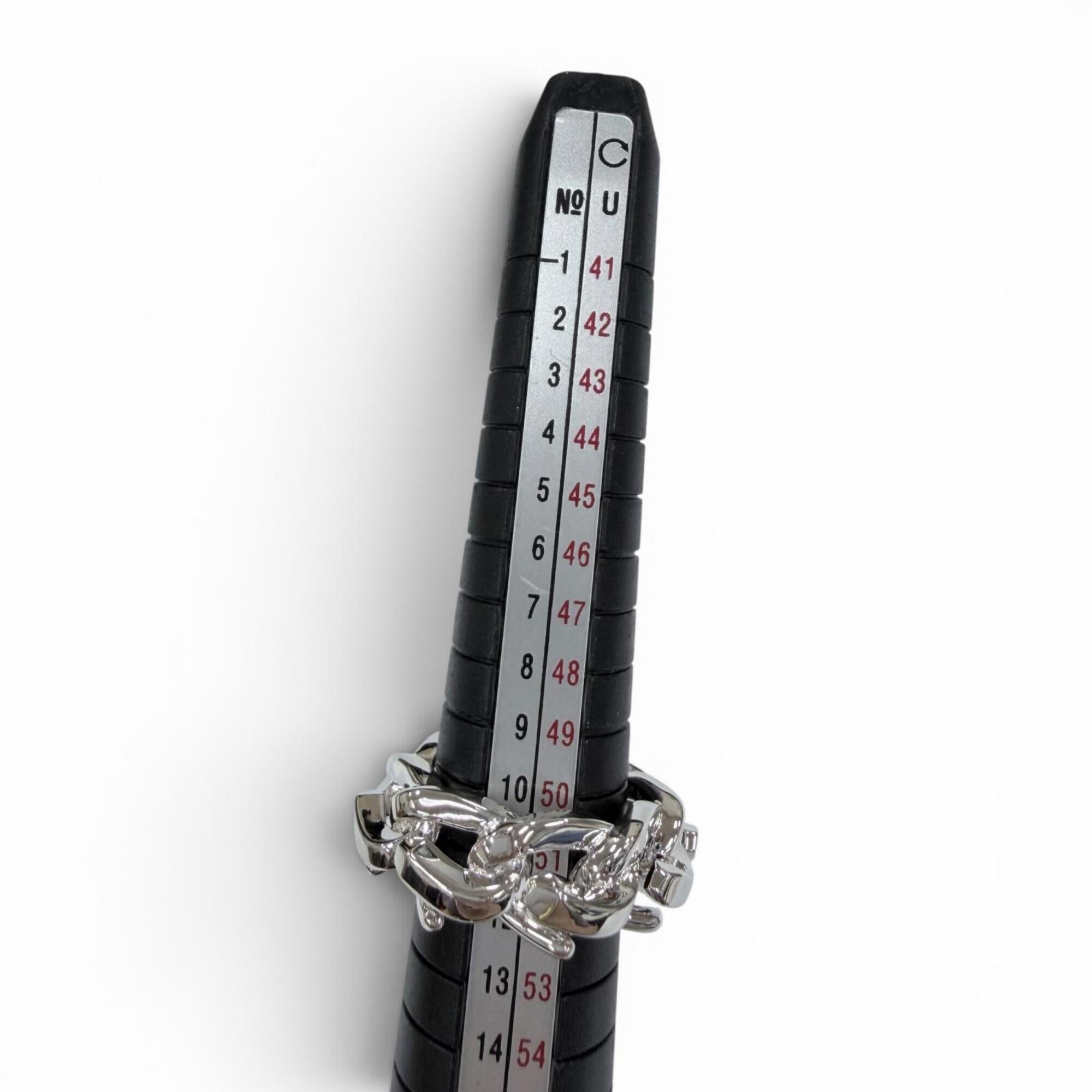 Tiffany Silver Silver 925 Band Ring (Pre-Owned)