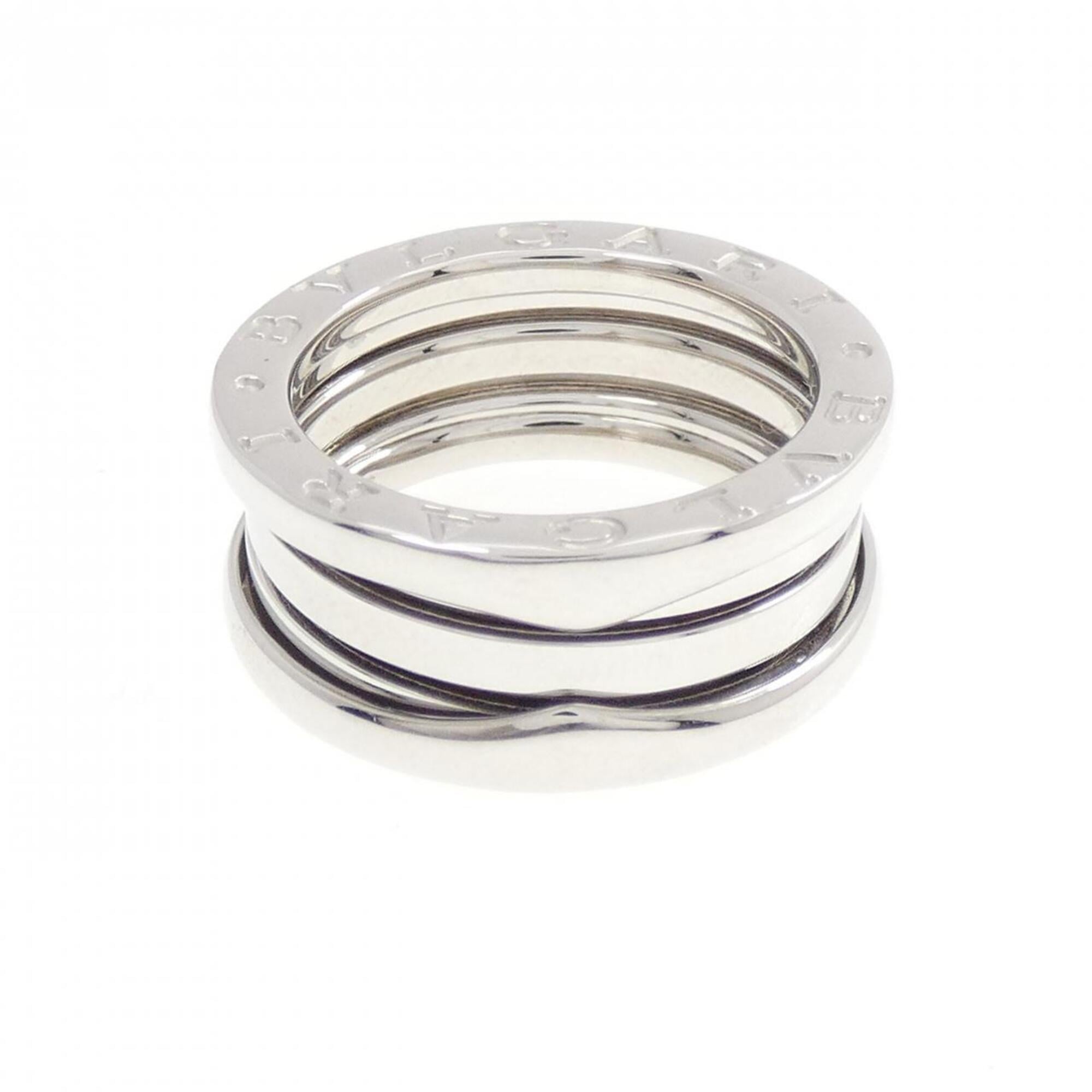 Bvlgari White Gold White Gold (18K) Band Ring (Pre-Owned)