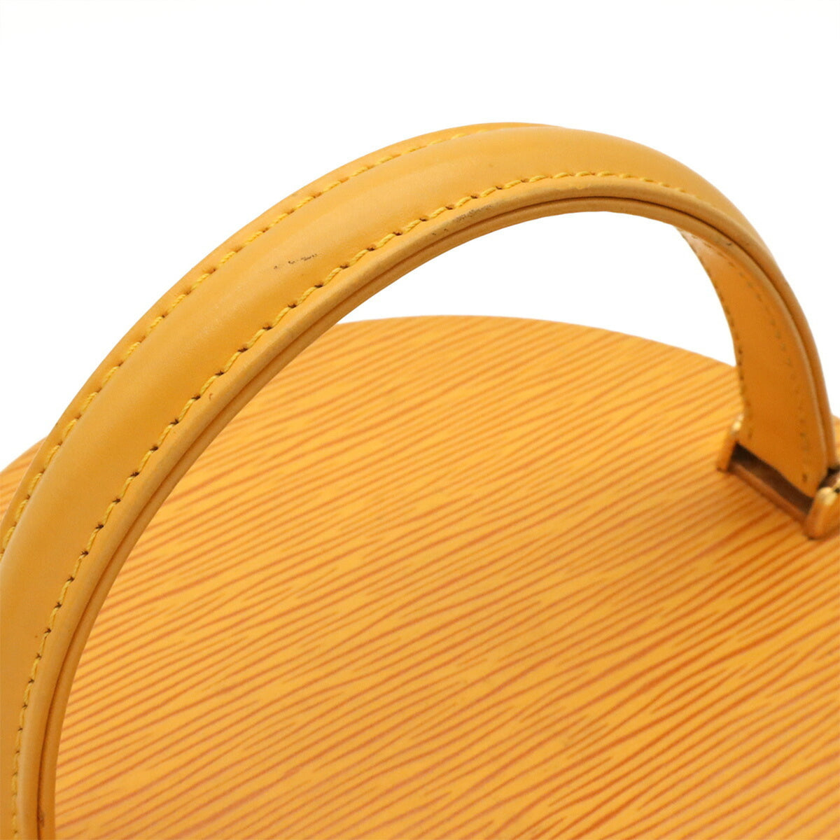 Louis Vuitton Yellow Epi Leather Handbag Vanity Bag (Pre-Owned)