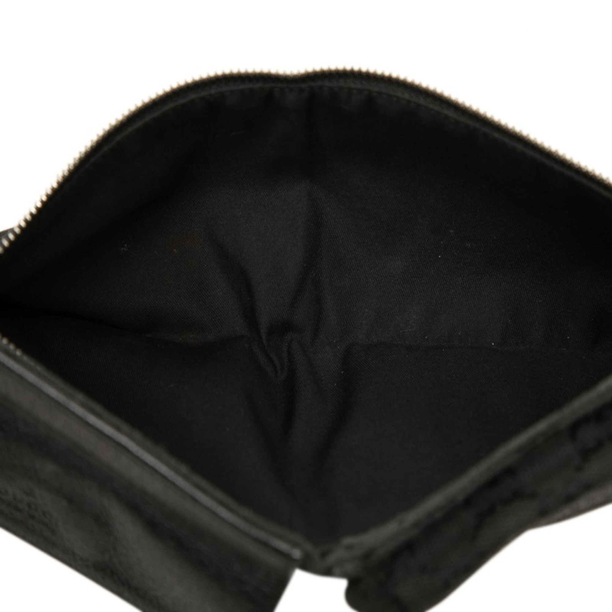 Gucci Black Canvas Leather Fanny Pack (Pre-Owned)
