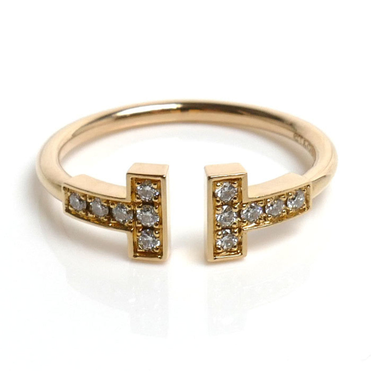 Tiffany Pink Gold (18K) Band Ring (Pre-Owned)