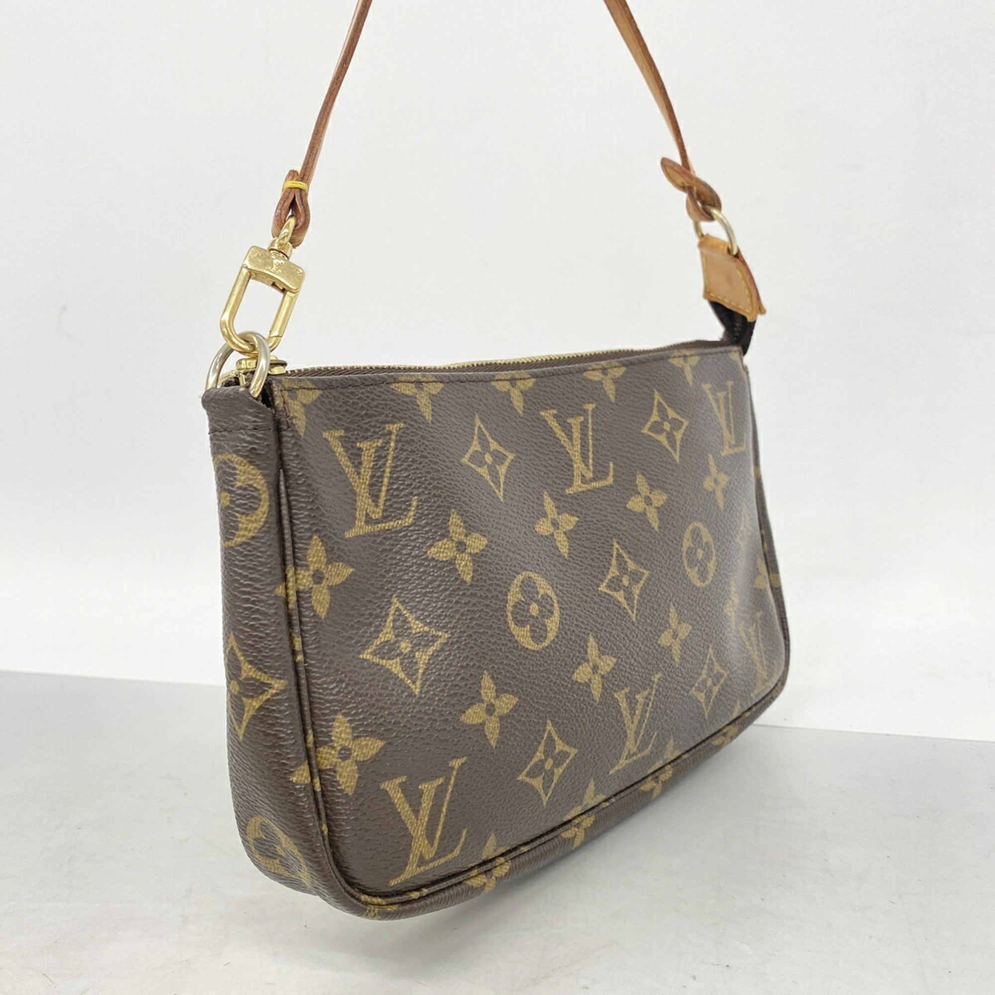 Louis Vuitton Brown Pouch (Pre-Owned)