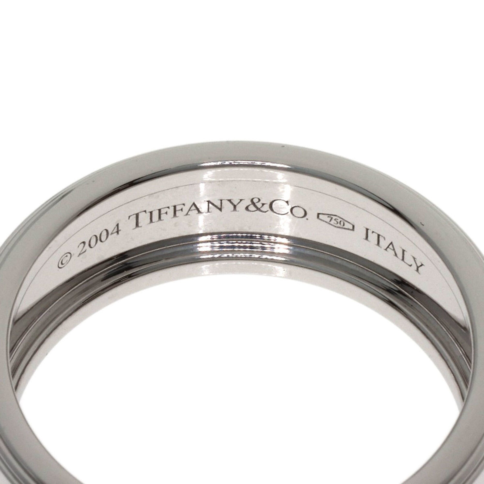 Tiffany White Gold White Gold (18K) Band Ring (Pre-Owned)