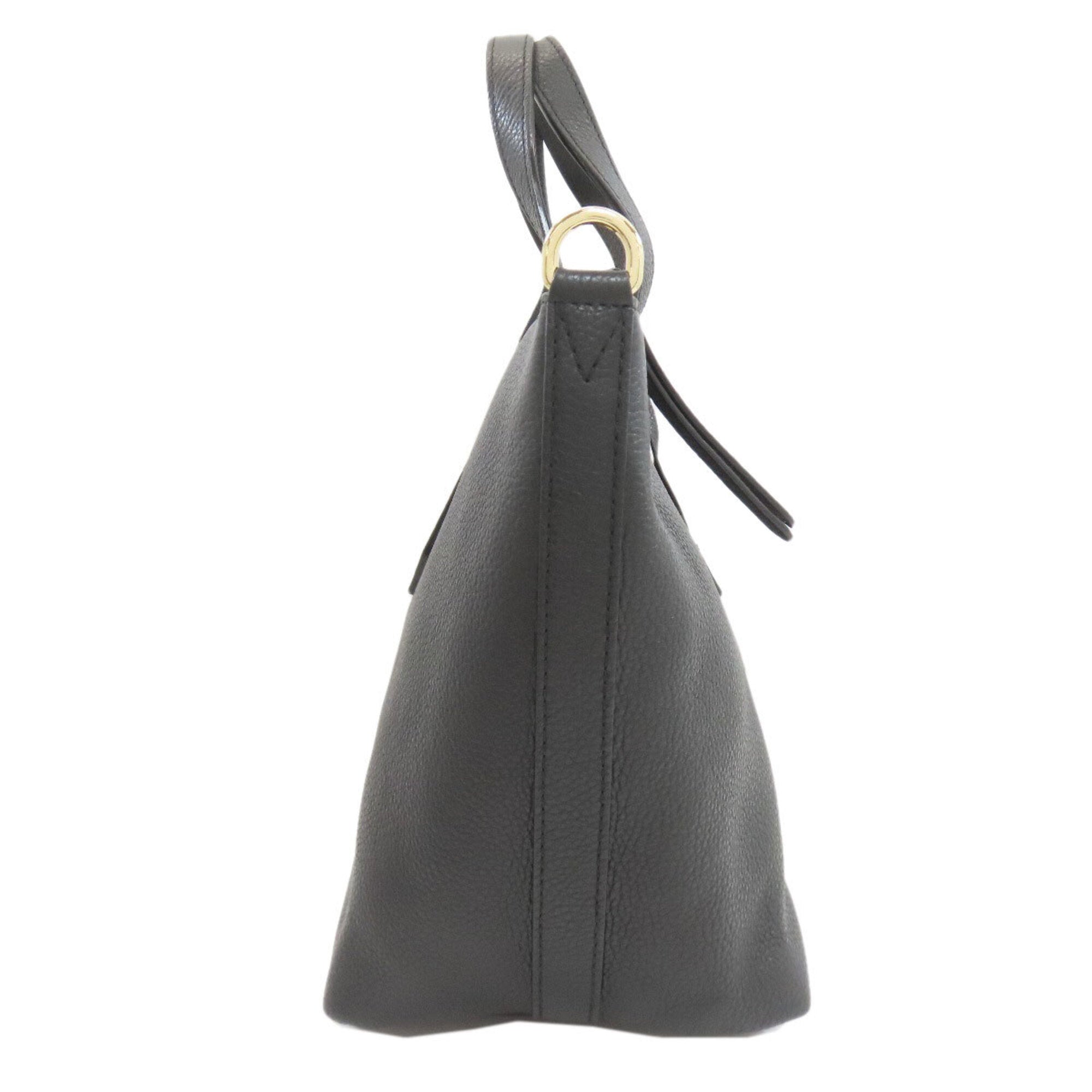 Jimmy Choo Black Leather Handbag (Pre-Owned)