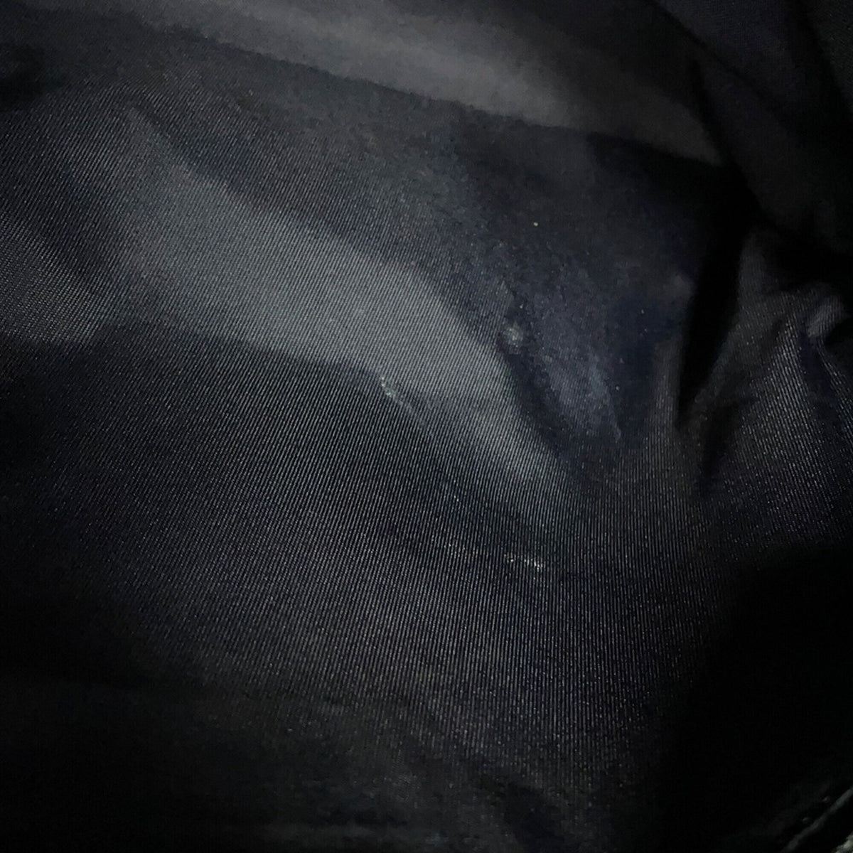 Chanel Black Leather Canvas Tote Bag (Pre-Owned)