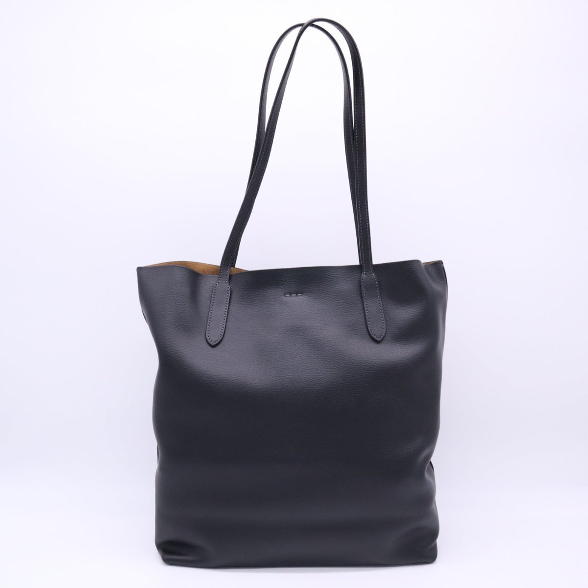 Coach Black Leather Tote Bag (Pre-Owned)