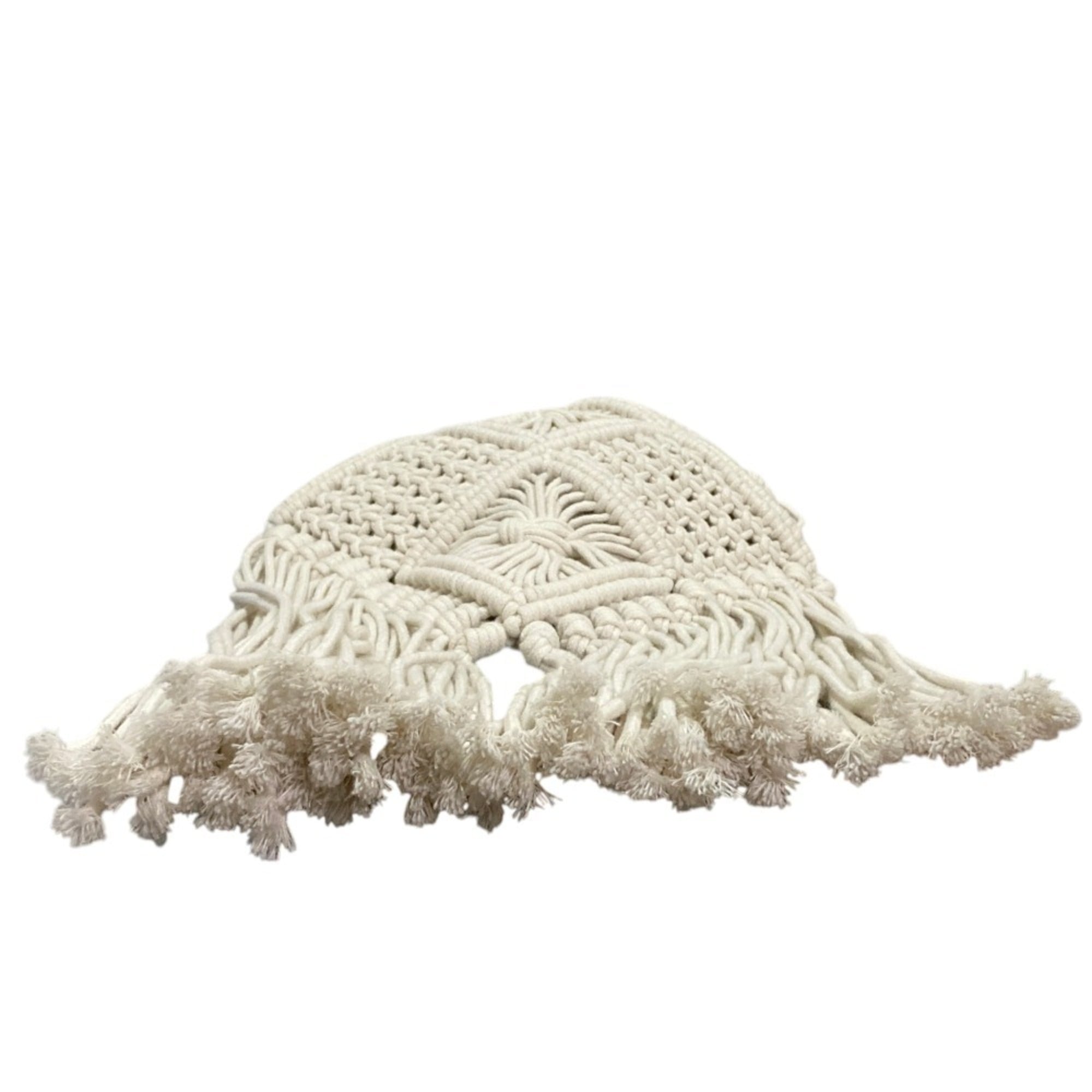 Unspecified Off-White Cotton Shoulder Bag (Pre-Owned)