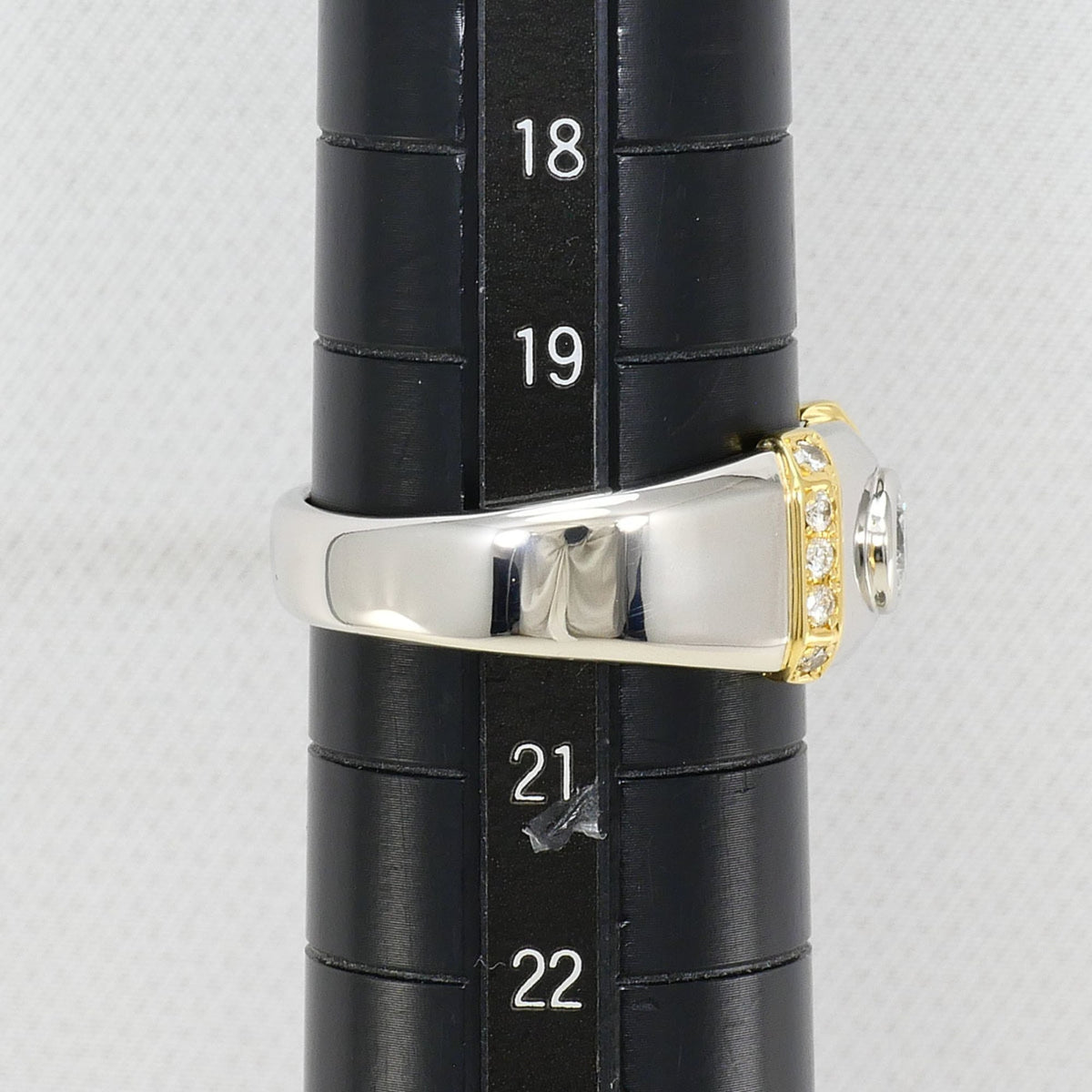 Unbranded Platinum Yellow Gold Yellow Gold (18K) Platinum 900 Band Ring (Pre-Owned)