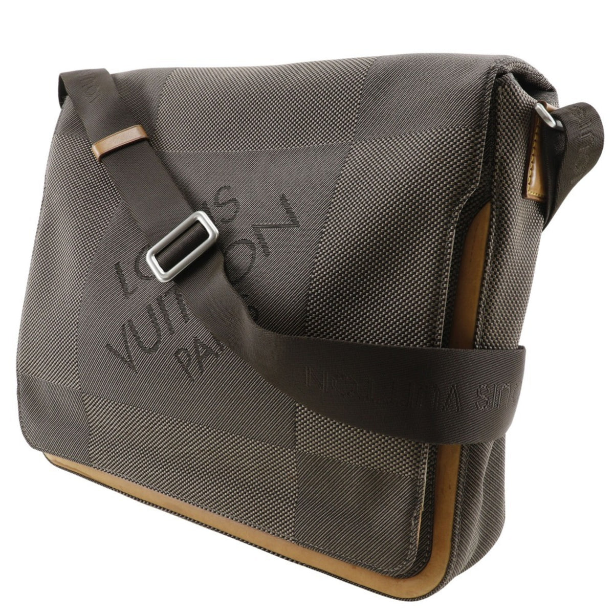 Louis Vuitton Brown Earth Canvas Shoulder Bag (Pre-Owned)