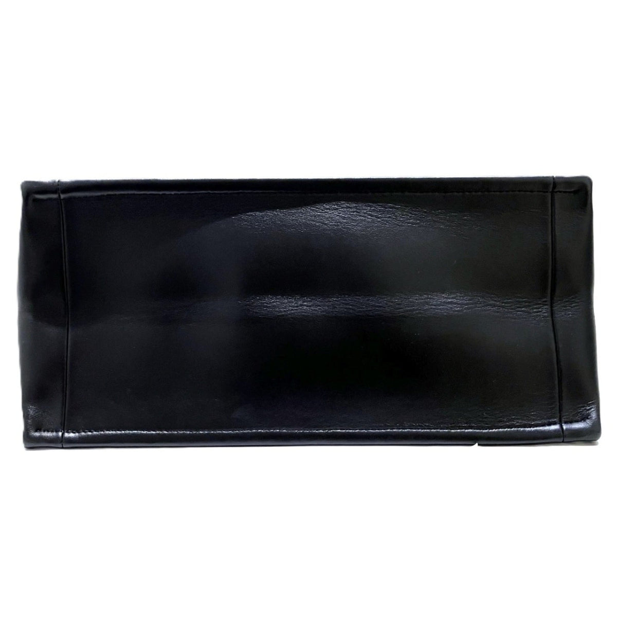Christian Dior Black Cotton Canvas Leather Tote Bag (Pre-Owned)