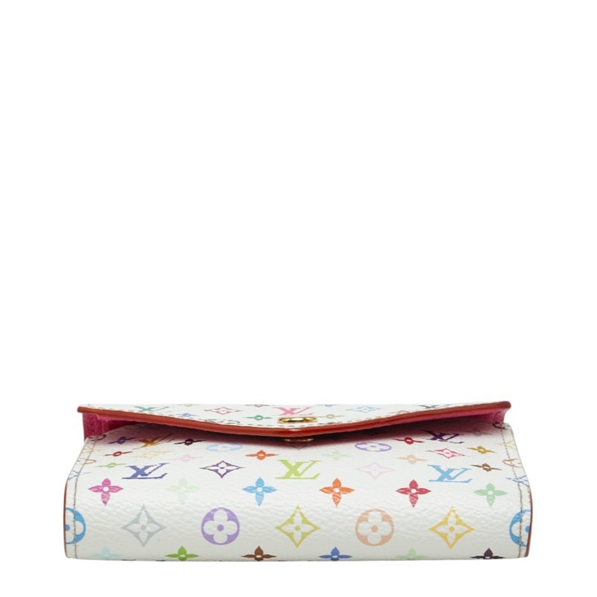 Louis Vuitton White Pvc Wallet (Bi-Fold) (Pre-Owned)