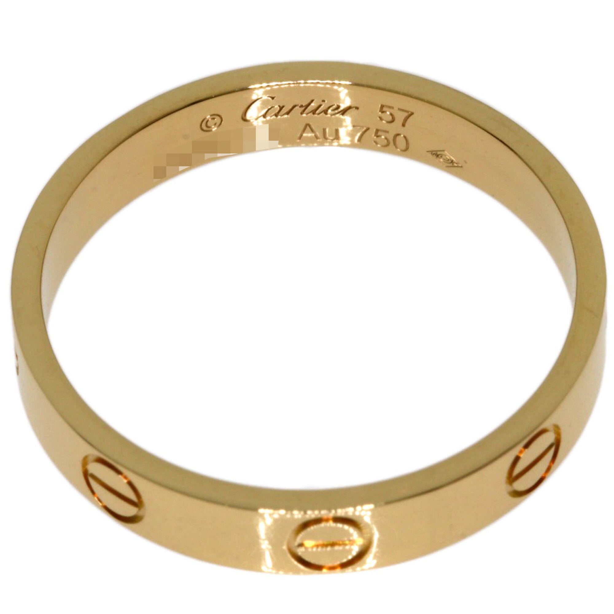 Cartier Yellow Gold (18K) Band Ring (Pre-Owned)