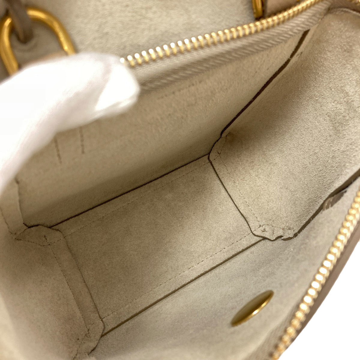 Celine Beige Leather Handbag (Pre-Owned)