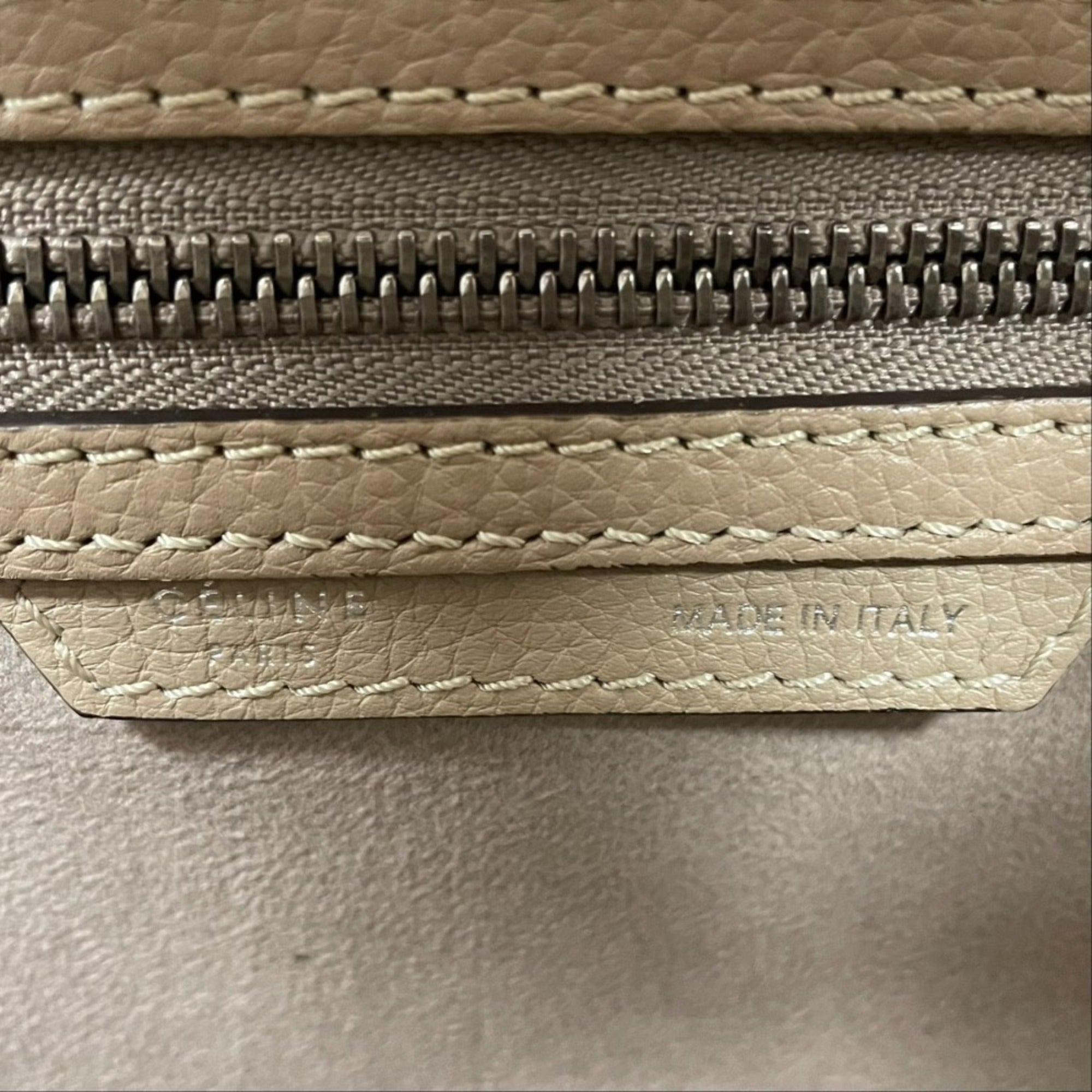 Celine Beige Tote Bag (Pre-Owned)