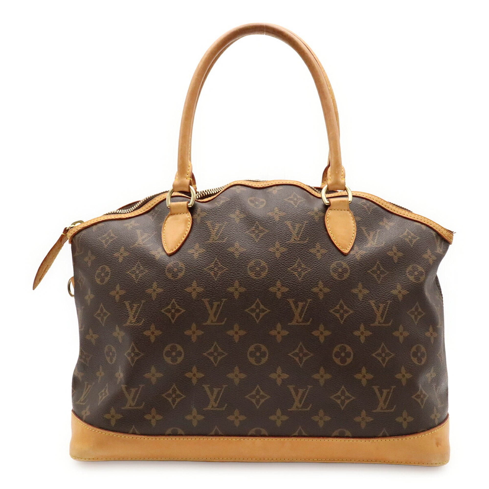 Louis Vuitton Brown Monogram Monogram Handbag Shoulder Bag Tote Bag (Pre-Owned)