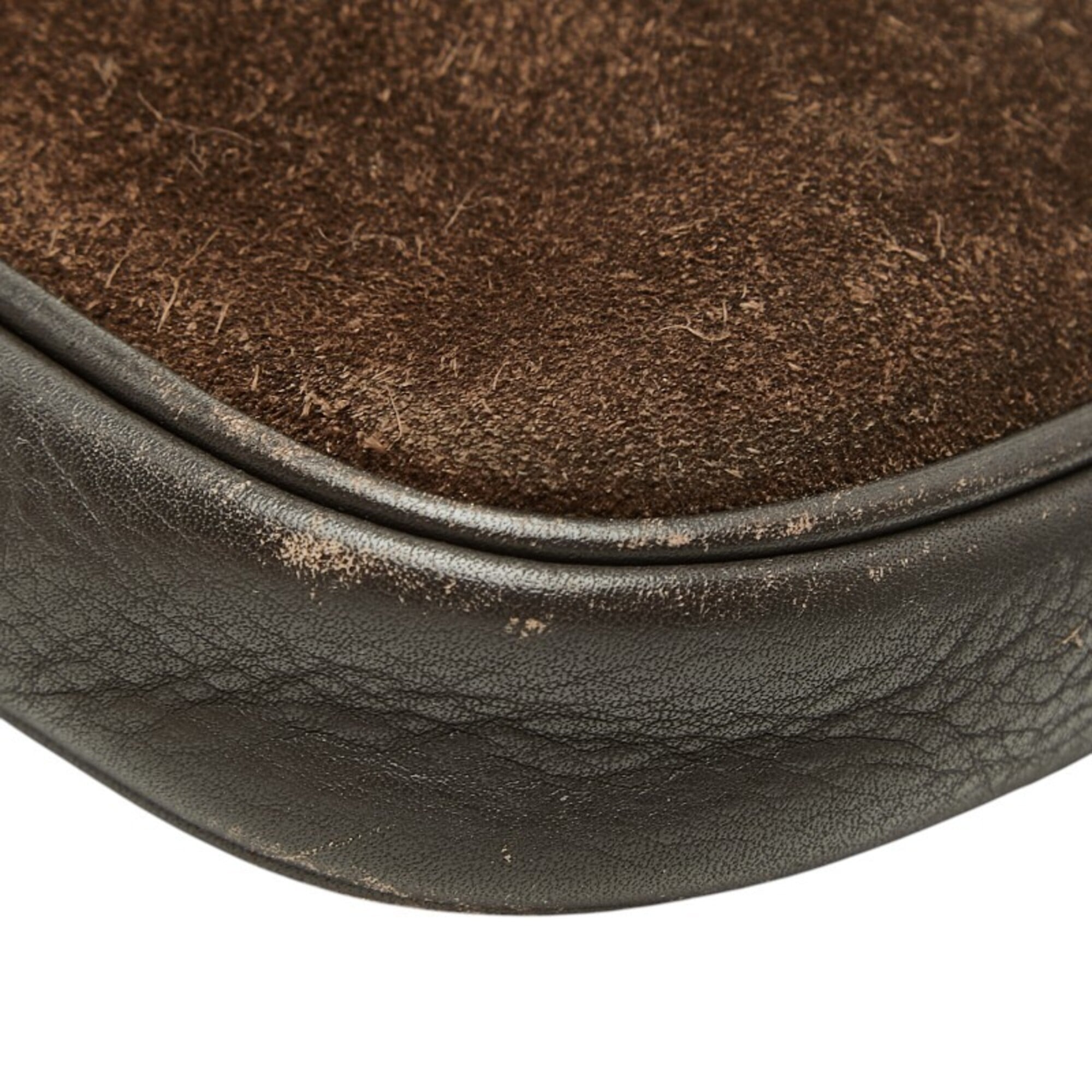 Loewe Brown Leather Suede Shoulder Bag (Pre-Owned)