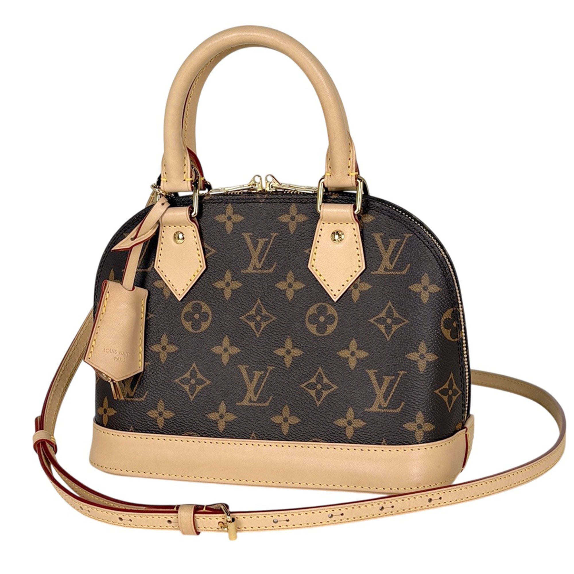 Louis Vuitton Brown Monogram Handbag Shoulder Bag (Pre-Owned)