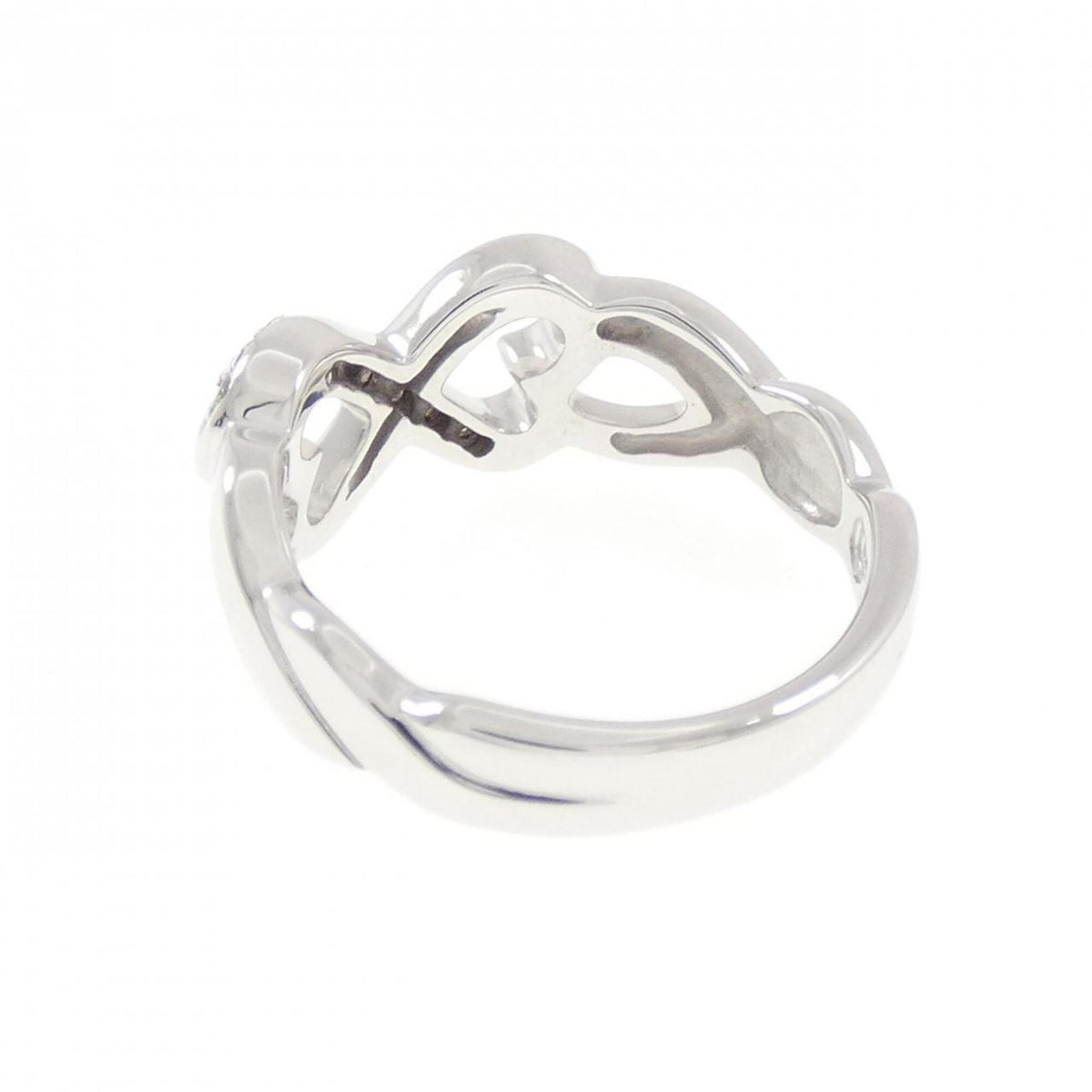 Tiffany White Gold (18K) Band Ring (Pre-Owned)