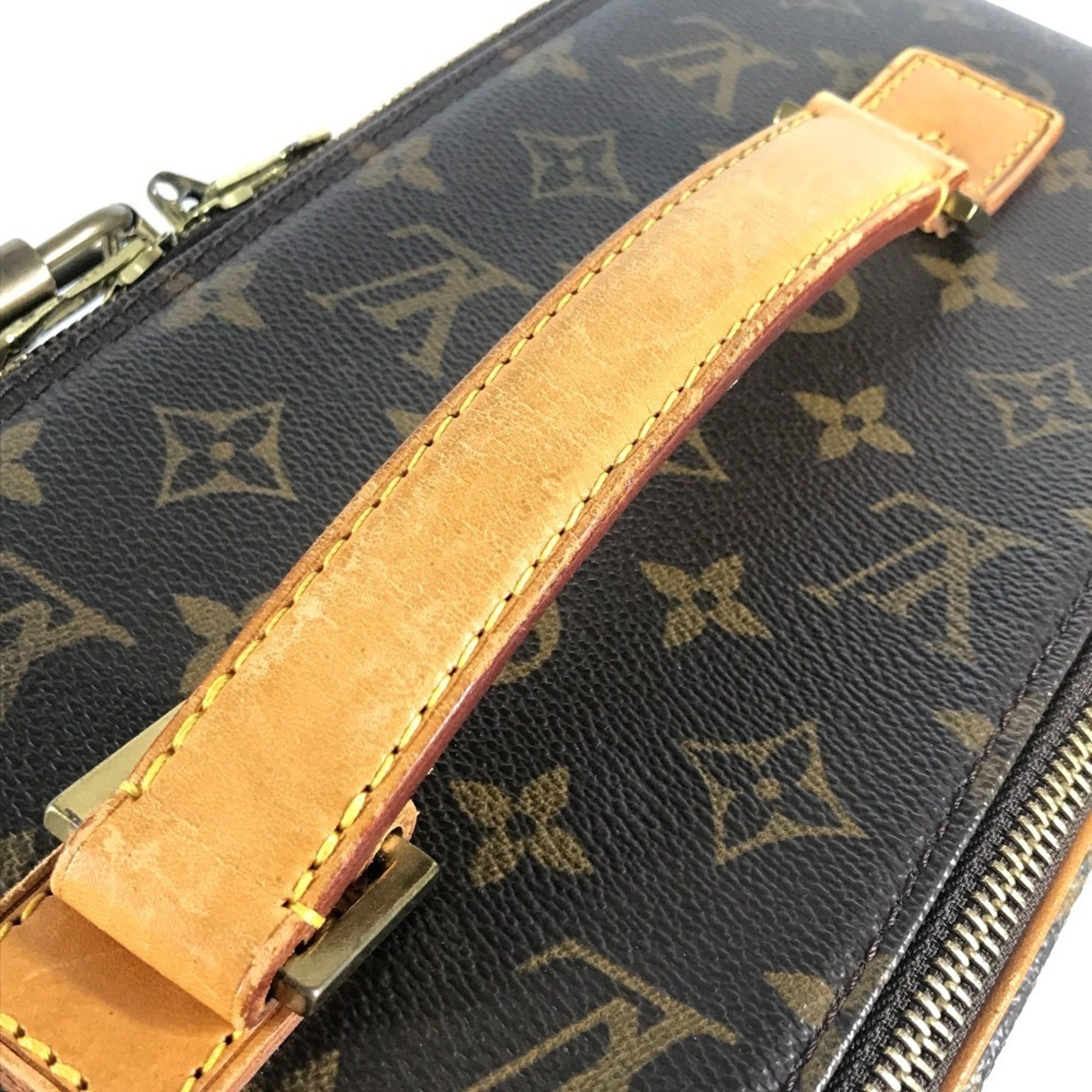 Louis Vuitton Brown Monogram Boston Bag Shoulder Bag (Pre-Owned)