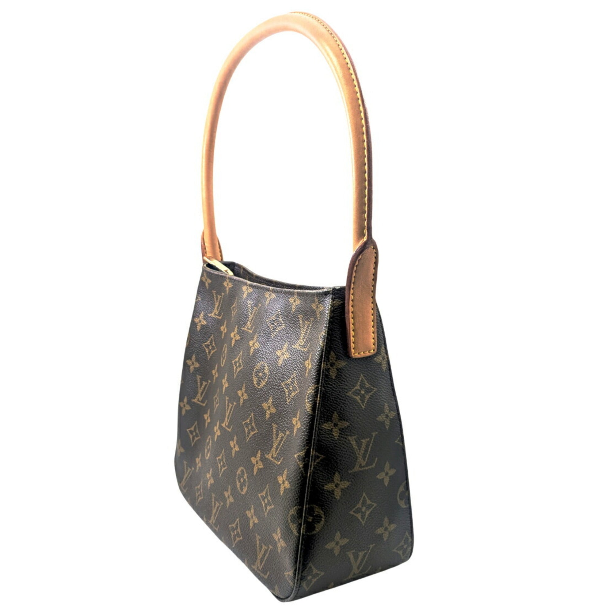 Louis Vuitton Brown Monogram Shoulder Bag (Pre-Owned)