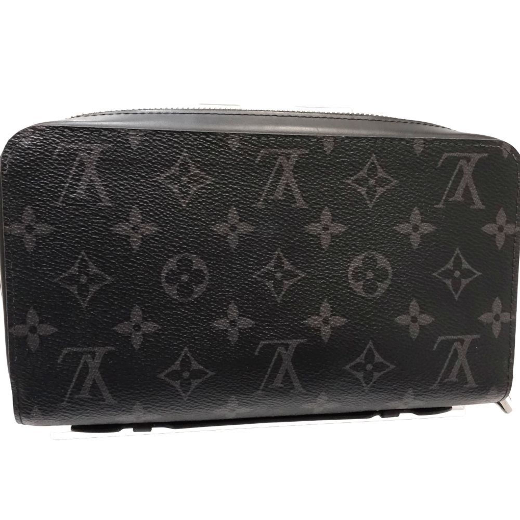Louis Vuitton Noir Monogram Eclipse Wallet (Bi-Fold) (Pre-Owned)
