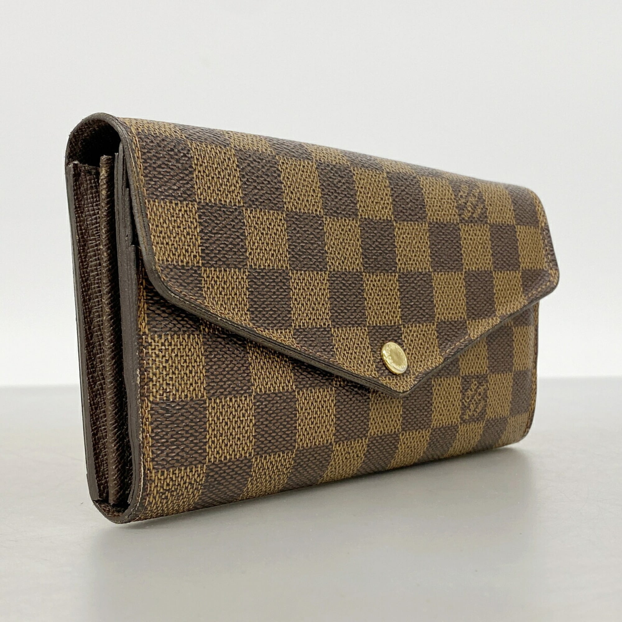 Louis Vuitton Ebene Long Wallet (Bi-Fold) (Pre-Owned)