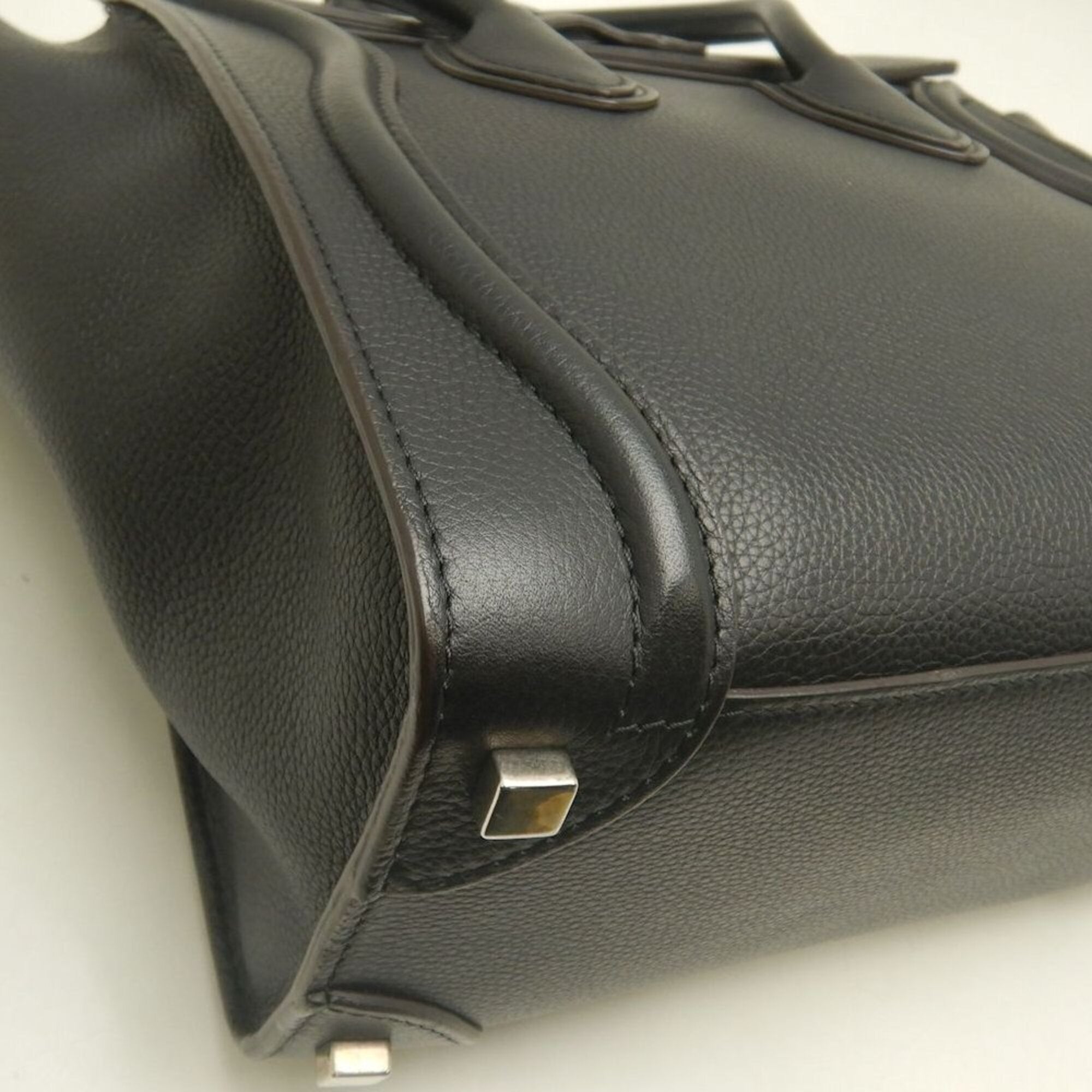 Celine Black Leather Tote Bag (Pre-Owned)