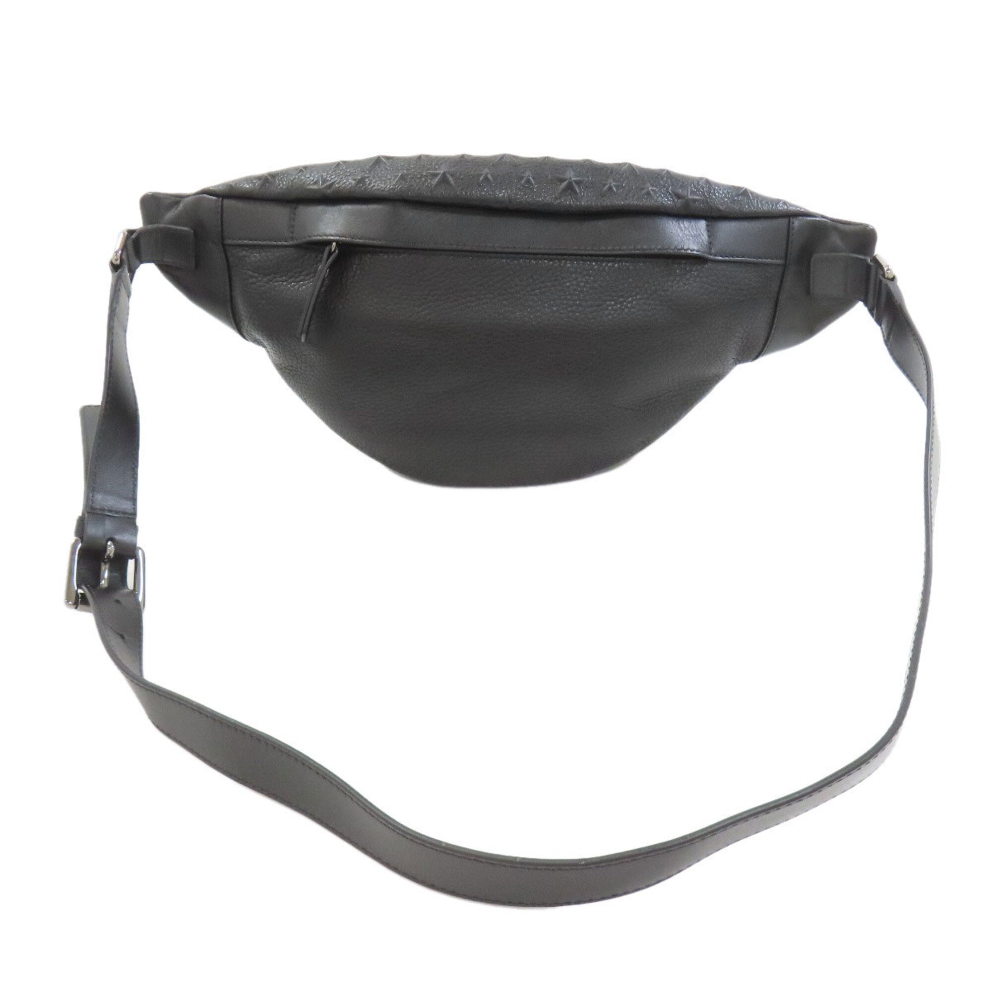 Jimmy Choo Black Leather Sling Bag (Pre-Owned)