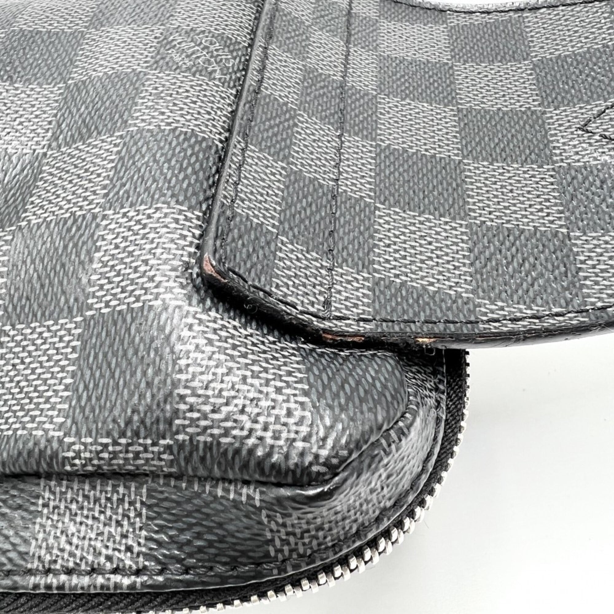 Louis Vuitton Black Damier Graphite Sling Bag (Pre-Owned)