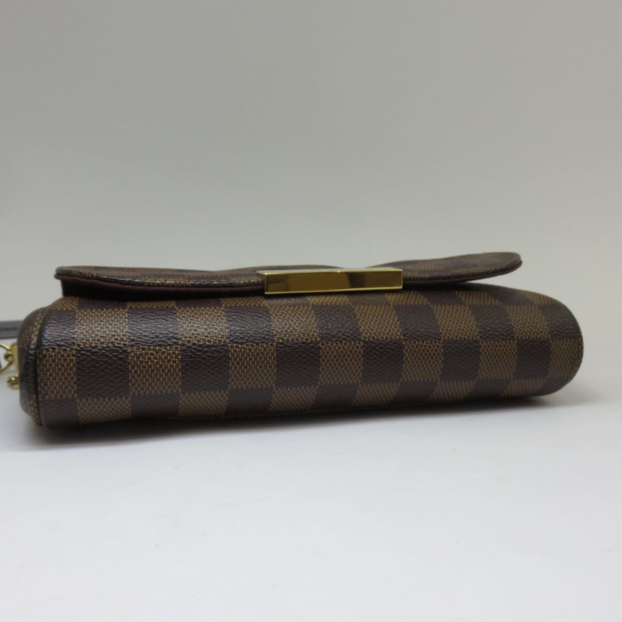 Louis Vuitton Damier Damier Canvas Ebene Shoulder Bag (Pre-Owned)