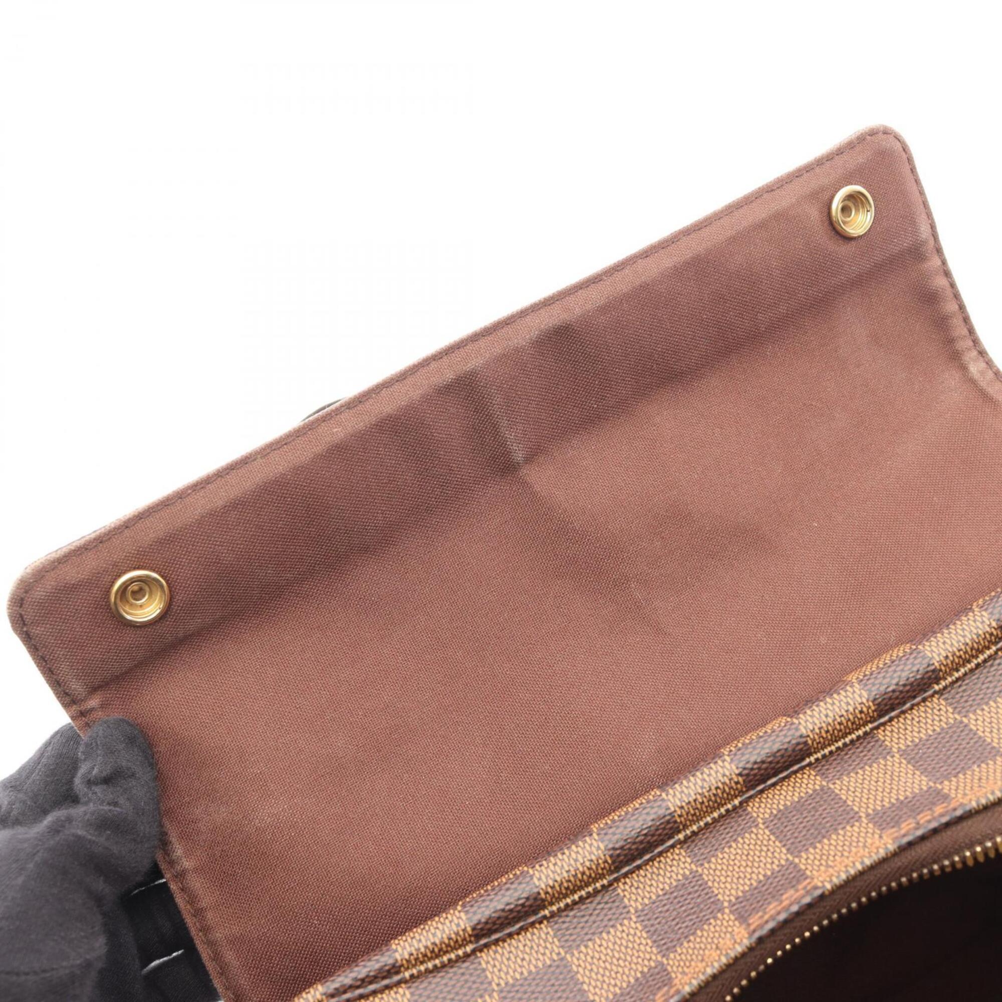Louis Vuitton Brown Damier Canvas Handbag Shoulder Bag (Pre-Owned)