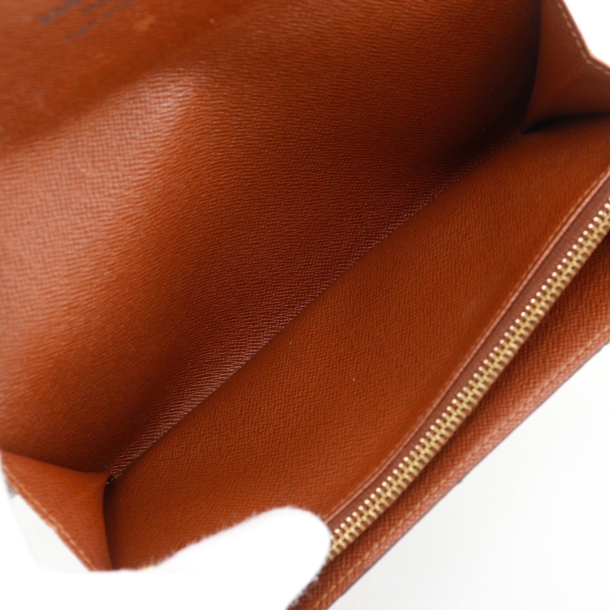 Louis Vuitton Monogram Brown Monogram Long Wallet (Bi-Fold) (Pre-Owned)
