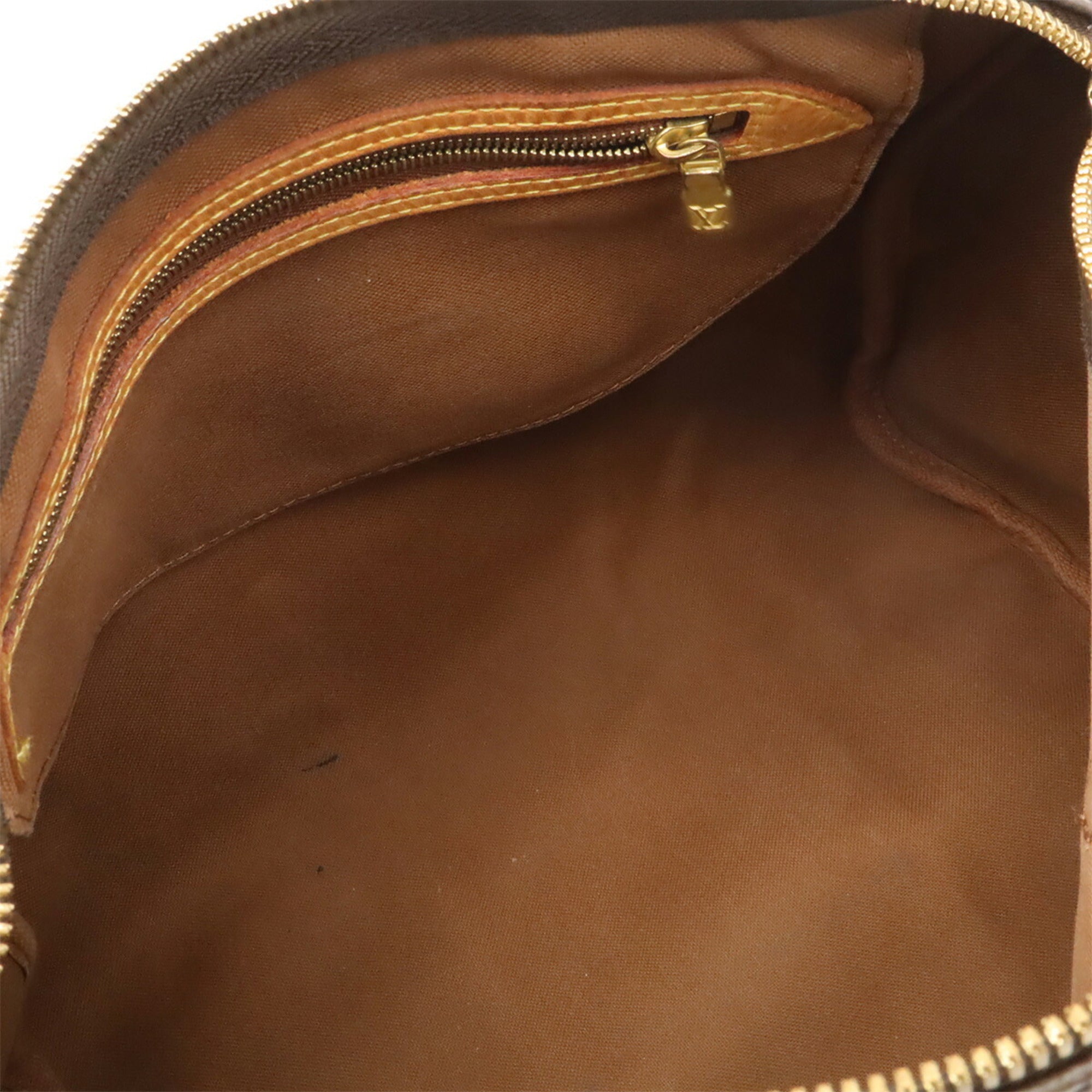 Louis Vuitton Brown Monogram Canvas Pvc Coated Canvas Boston Bag Handbag (Pre-Owned)