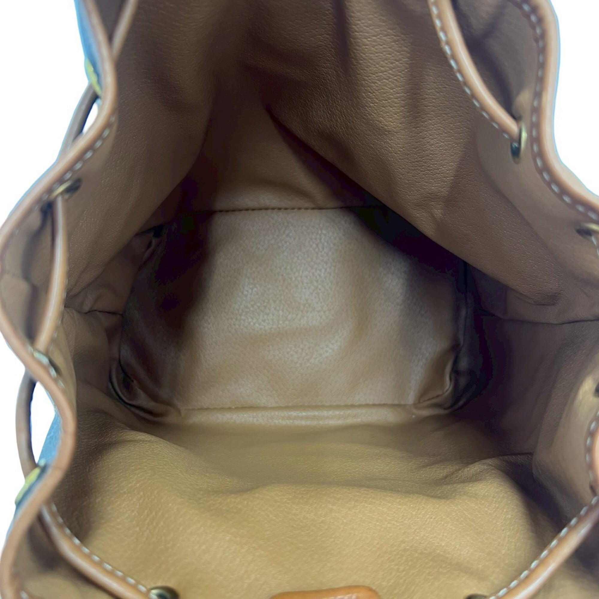 Celine Brown Leather Pvc Backpack (Pre-Owned)