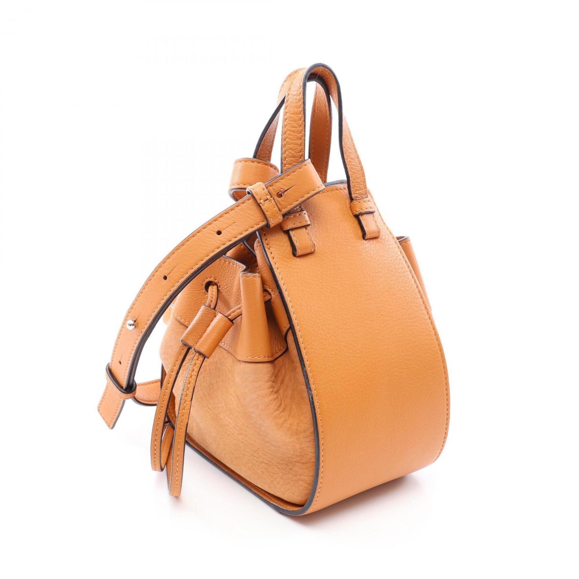 Loewe Hammock Brown Leather Handbag (Pre-Owned)