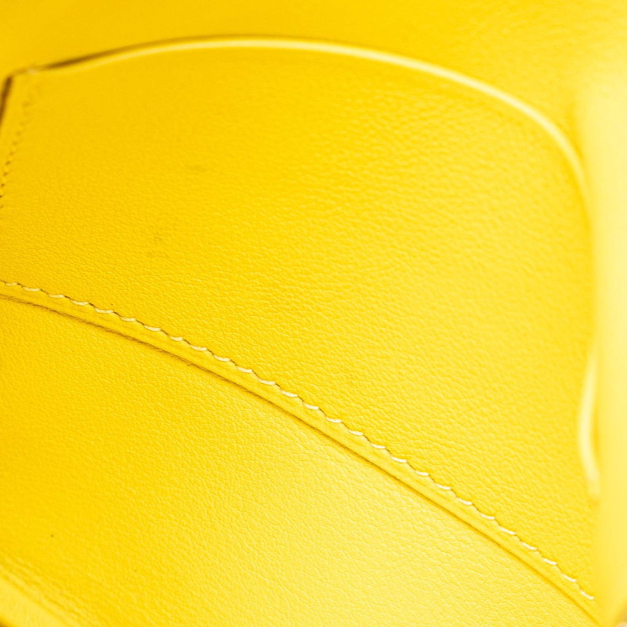 Hermes Multi-Color Yellow Swift Leather Pouch (Pre-Owned)