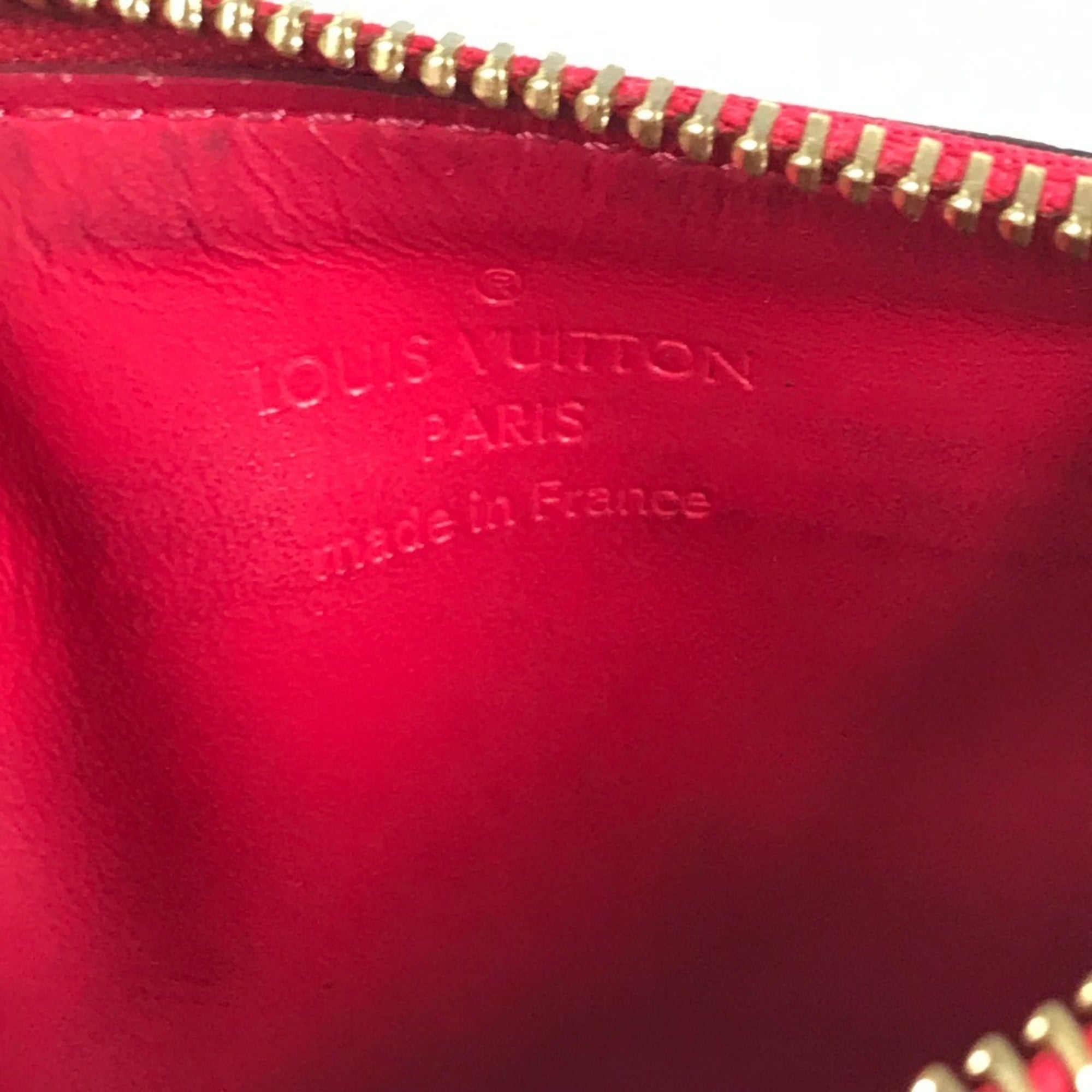 Louis Vuitton Monogram Vernis Pink Monogram Vernis Coin Purse/Coin Case (Pre-Owned)