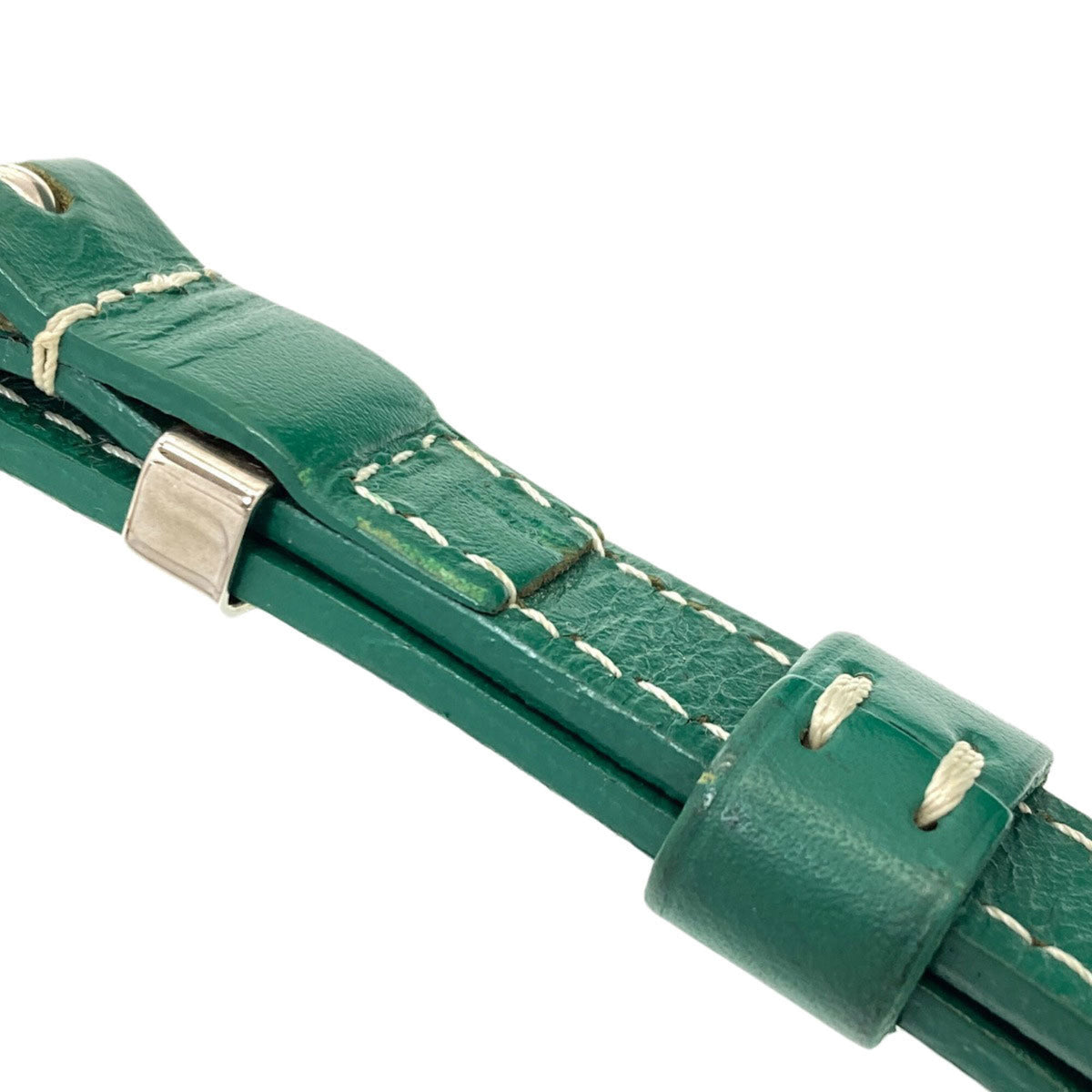 Goyard Green Coated Canvas Shoulder Bag (Pre-Owned)