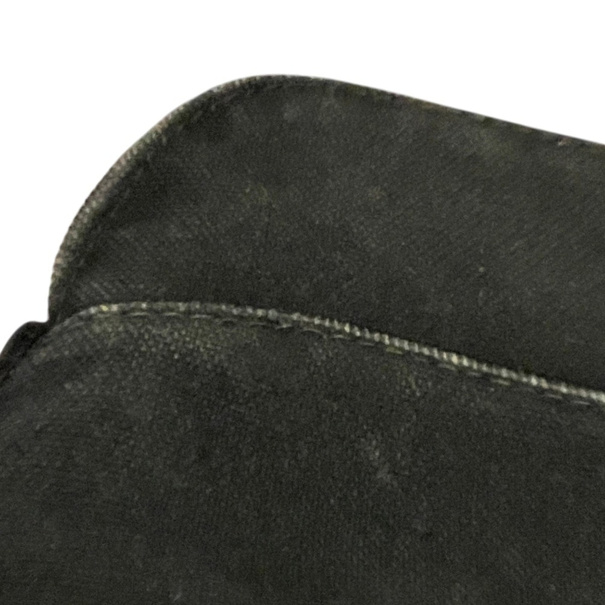 Hermes Black Canvas Cotton Pouch (Pre-Owned)