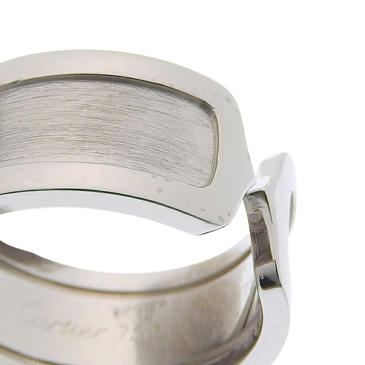 Cartier White Gold White Gold (18K) Band Ring (Pre-Owned)