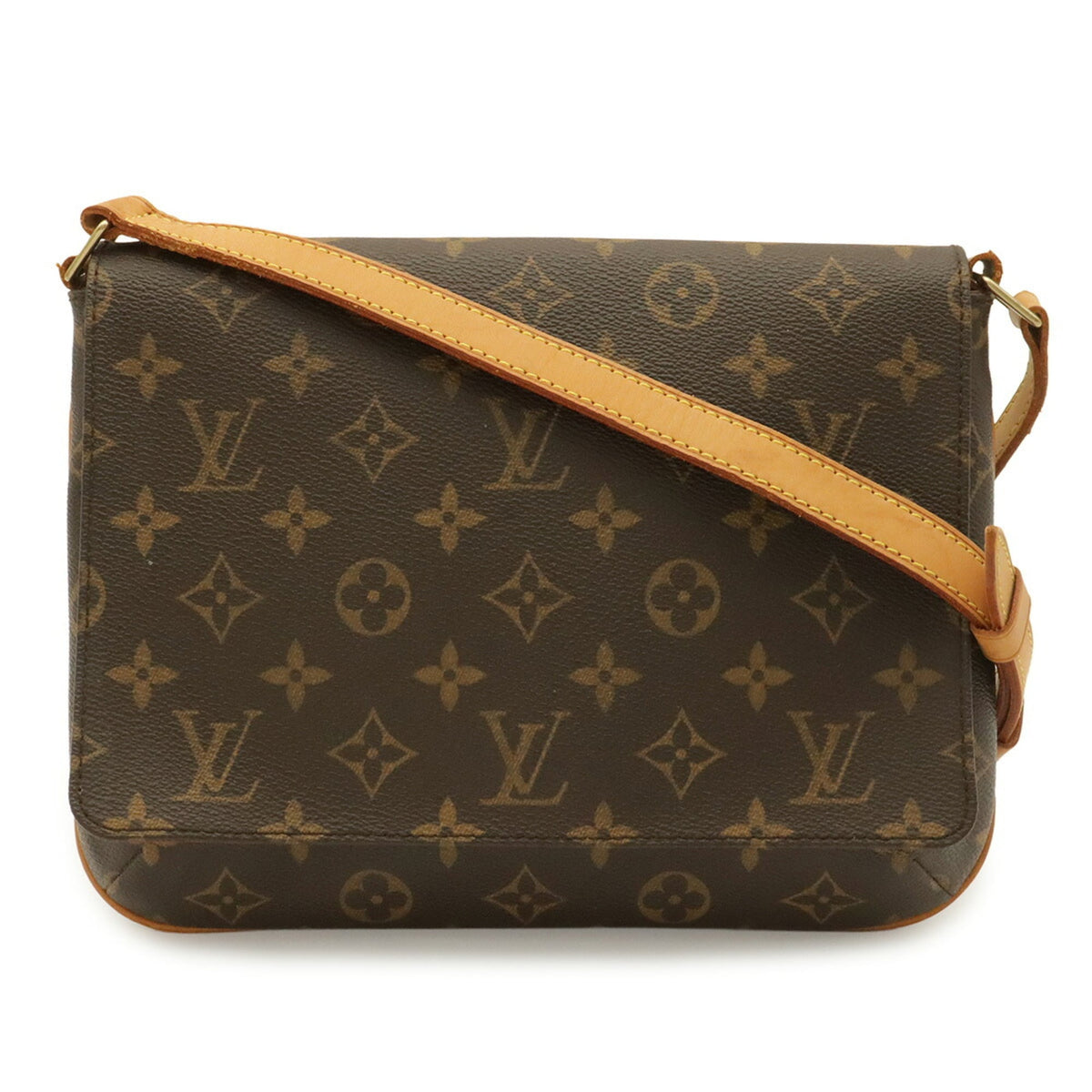 Louis Vuitton Brown Monogram Canvas Pvc Coated Canvas Shoulder Bag (Pre-Owned)
