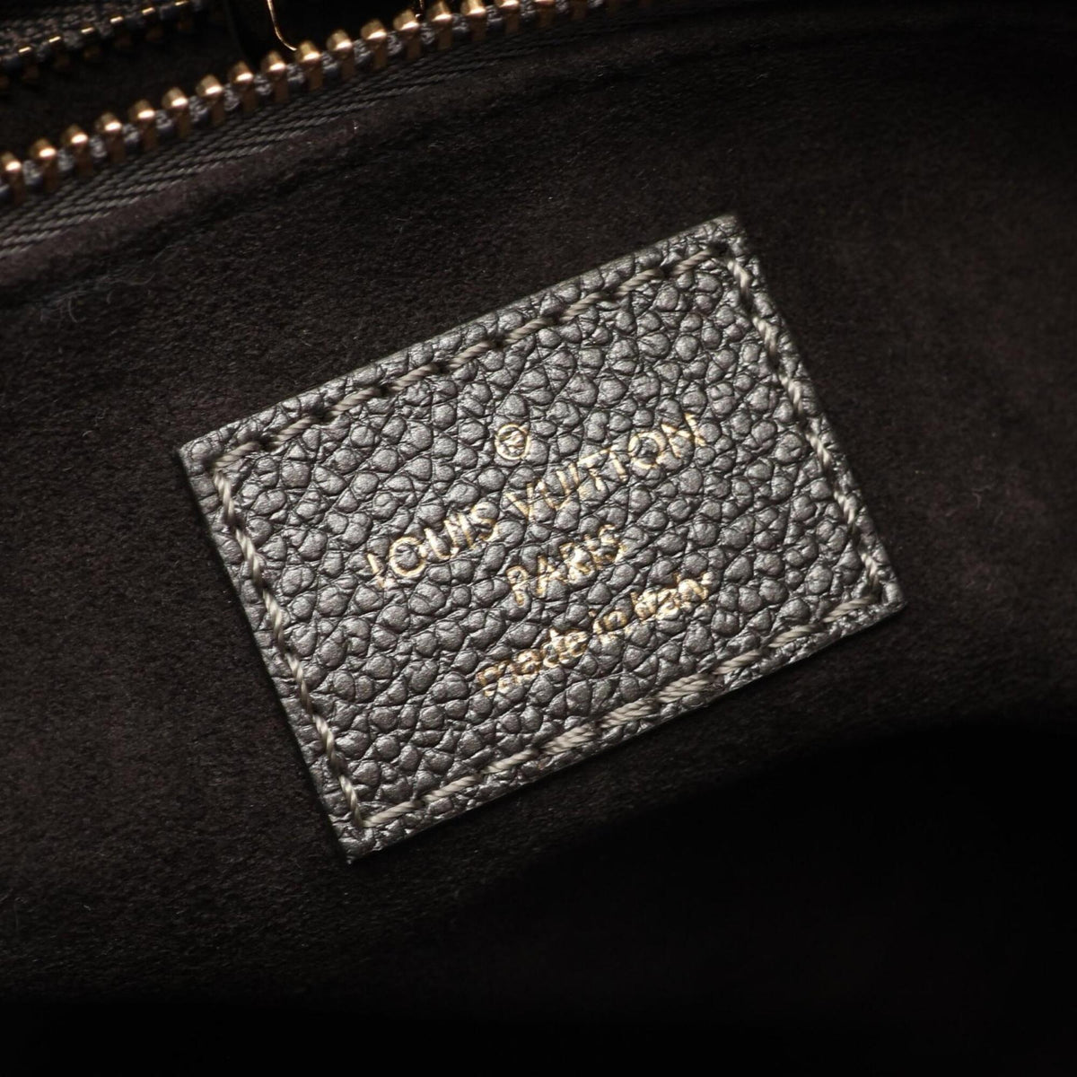 Louis Vuitton Gray Monogram Empreinte Handbag (Pre-Owned)